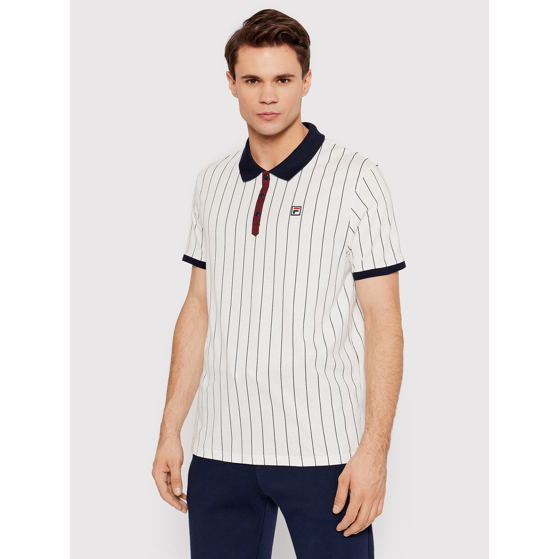 Fila Polokošile 687654 Bílá Regular Fit - Pepit.cz