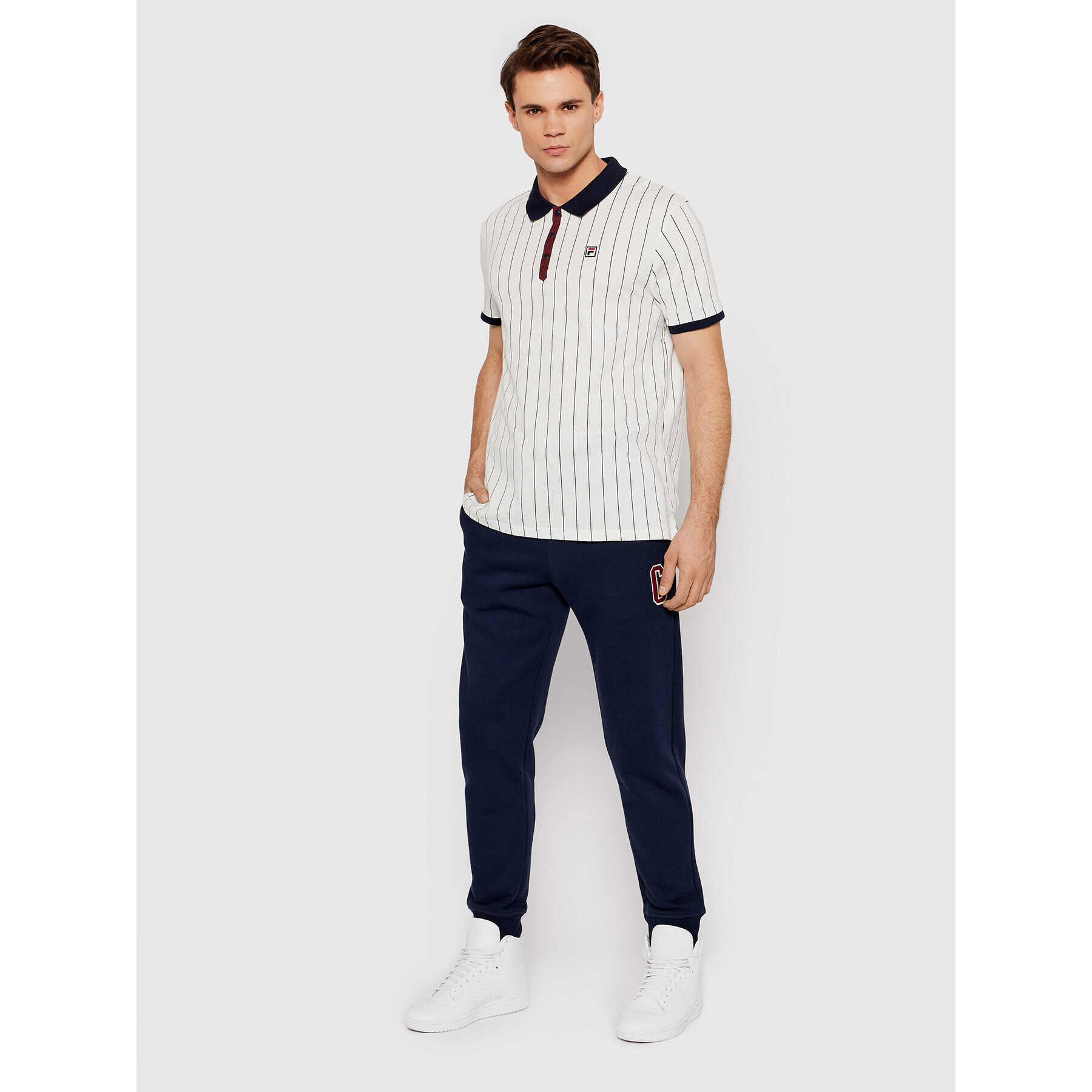 Fila Polokošile 687654 Bílá Regular Fit - Pepit.cz