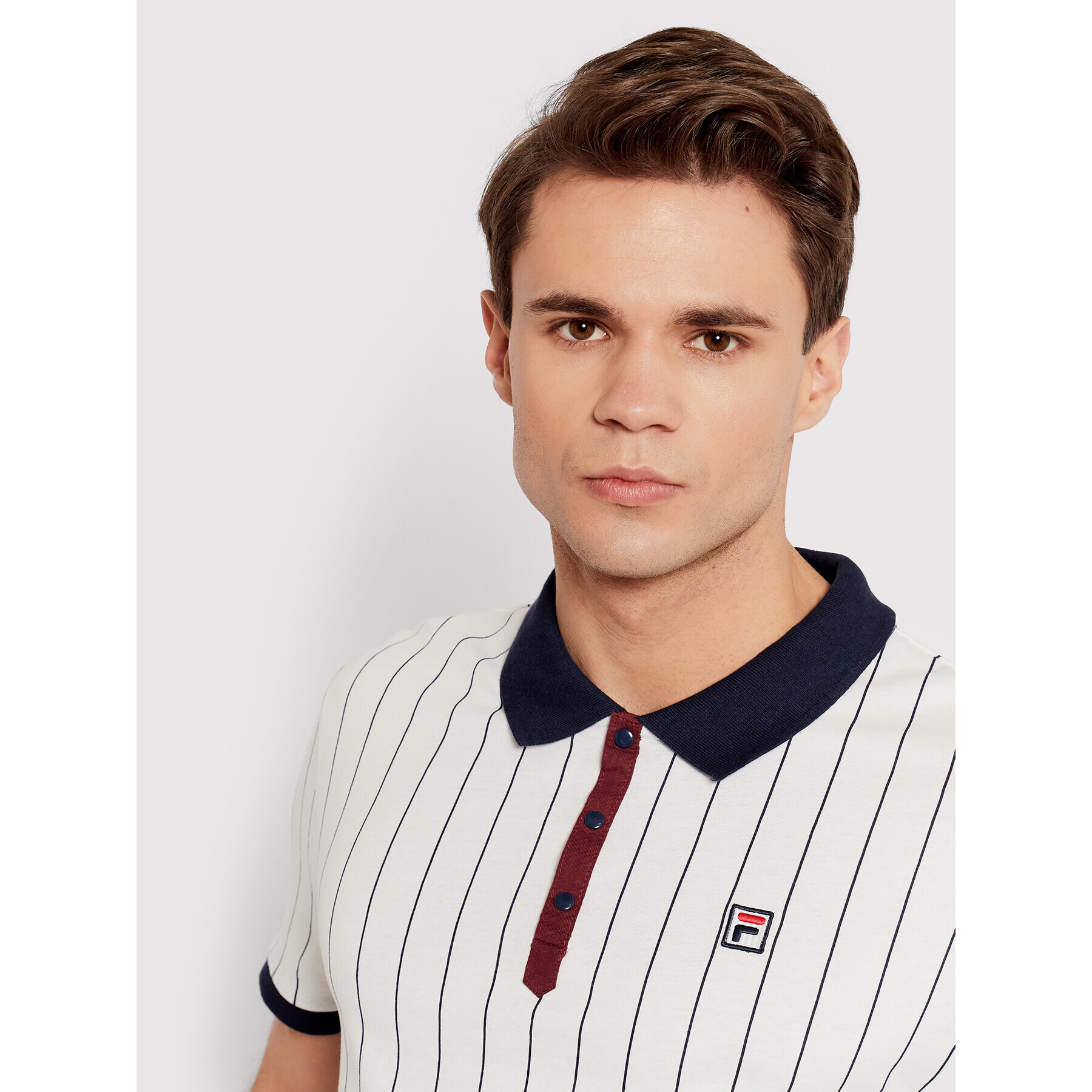 Fila Polokošile 687654 Bílá Regular Fit - Pepit.cz