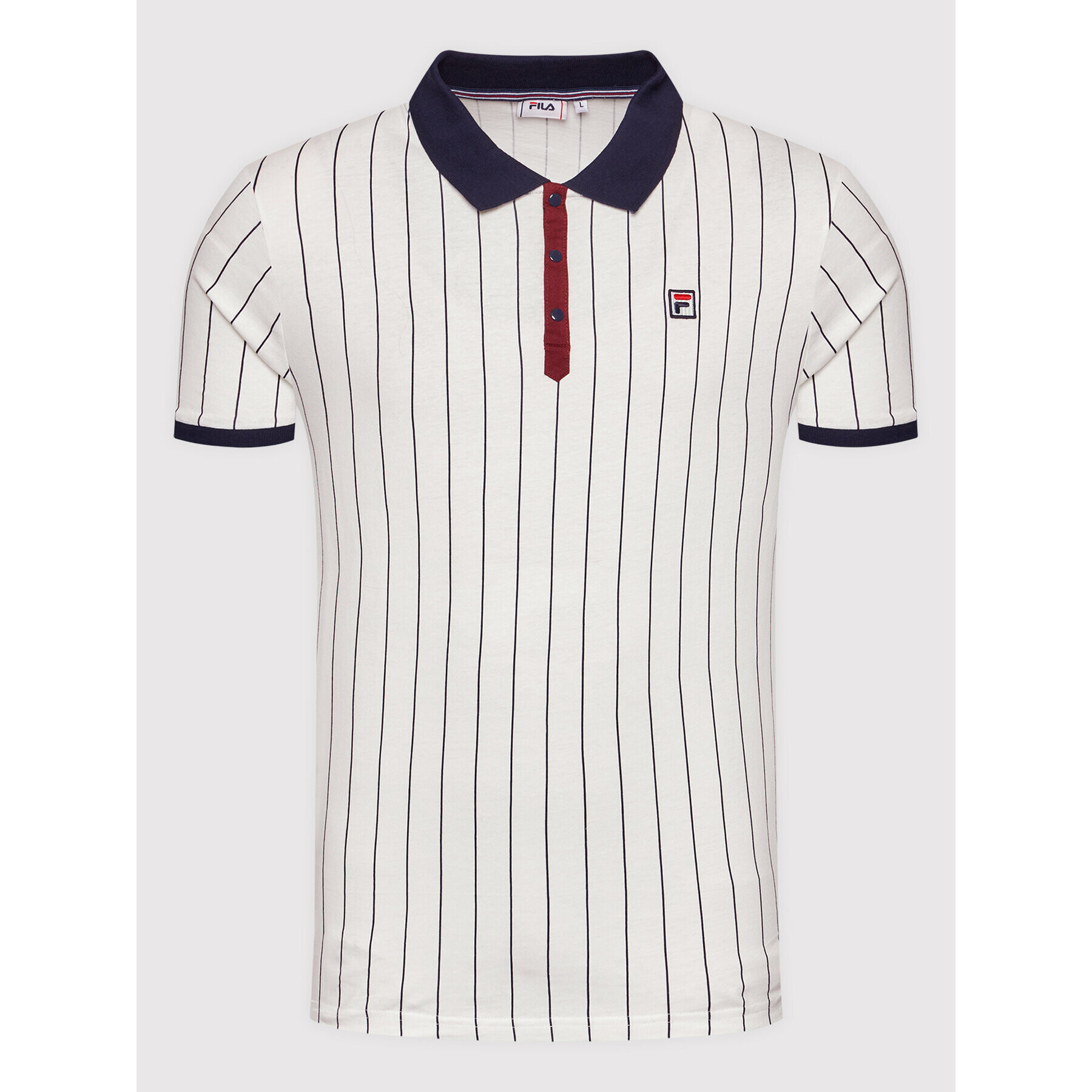 Fila Polokošile 687654 Bílá Regular Fit - Pepit.cz