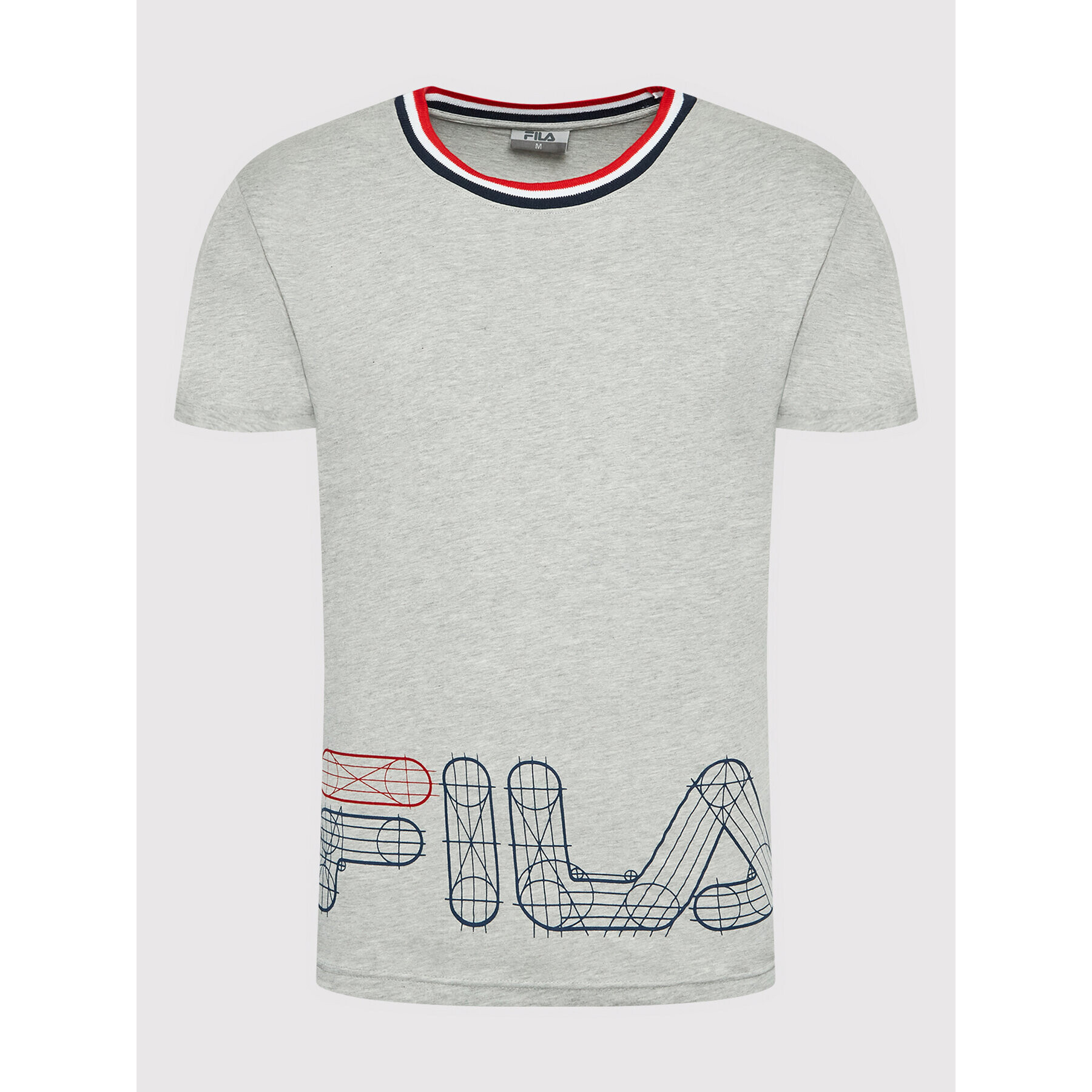 Fila Pyžamo FPS1100 Šedá Regular Fit - Pepit.cz