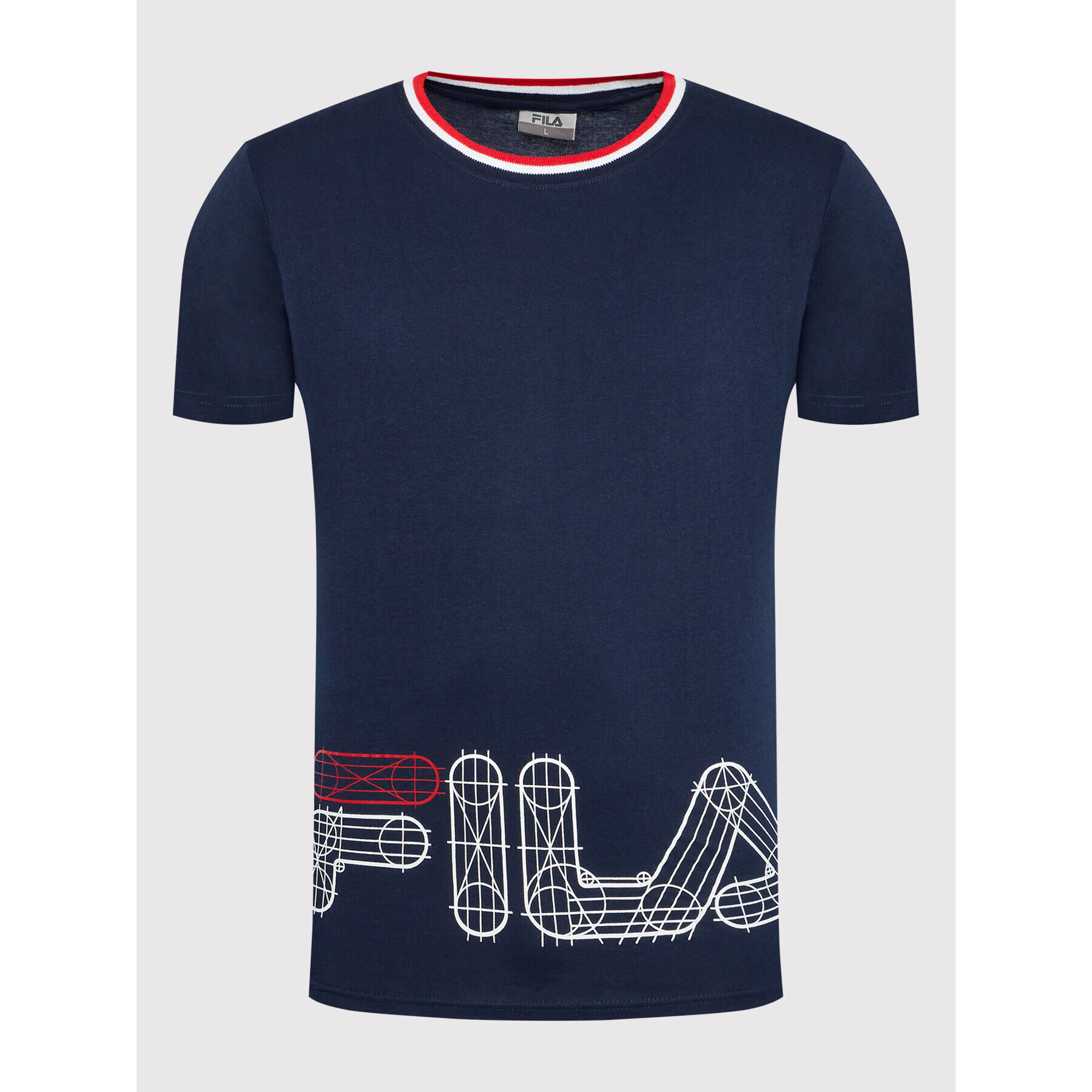 Fila Pyžamo FPS1100 Tmavomodrá Regular Fit - Pepit.cz