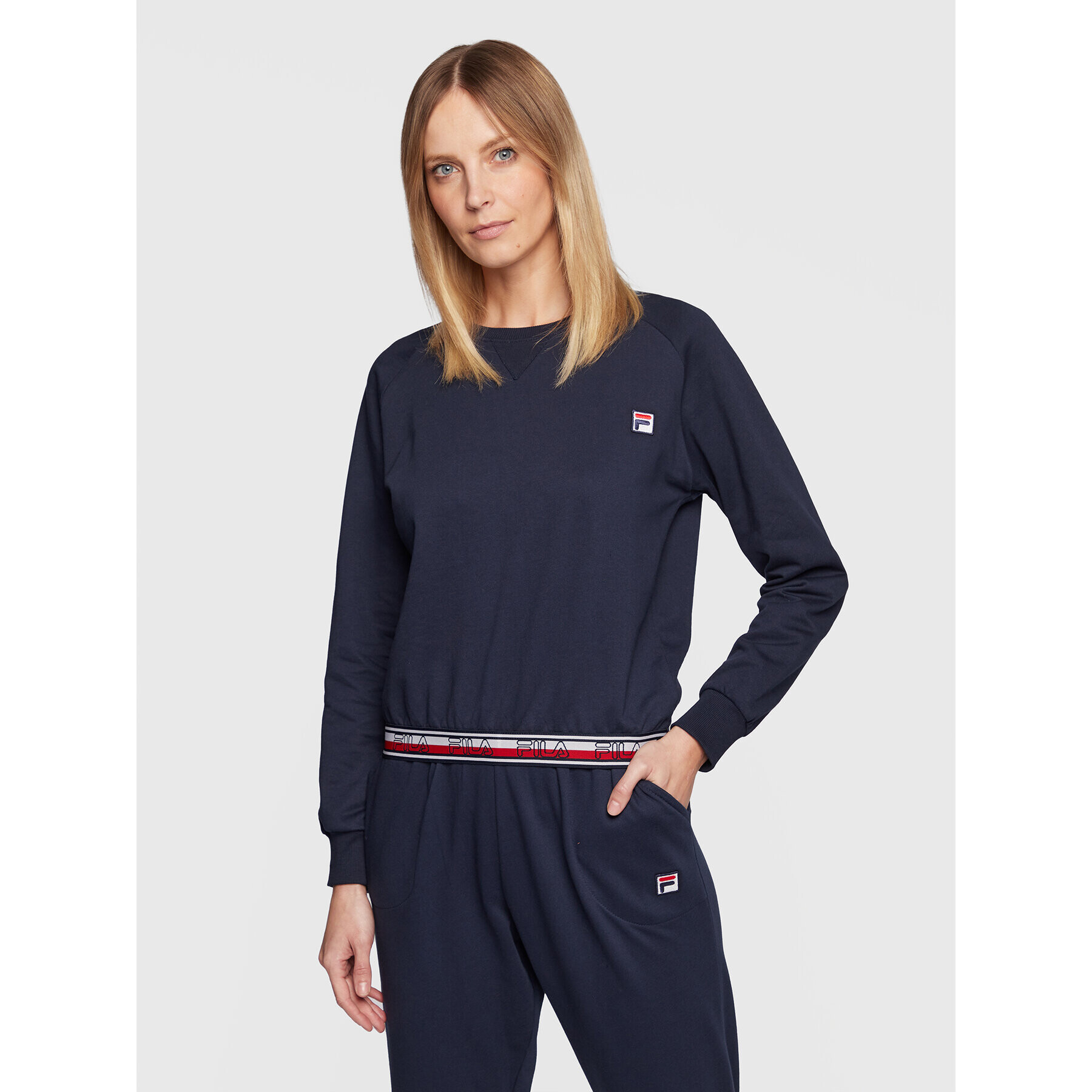 Fila Tepláková souprava FPW4095 Tmavomodrá Regular Fit - Pepit.cz