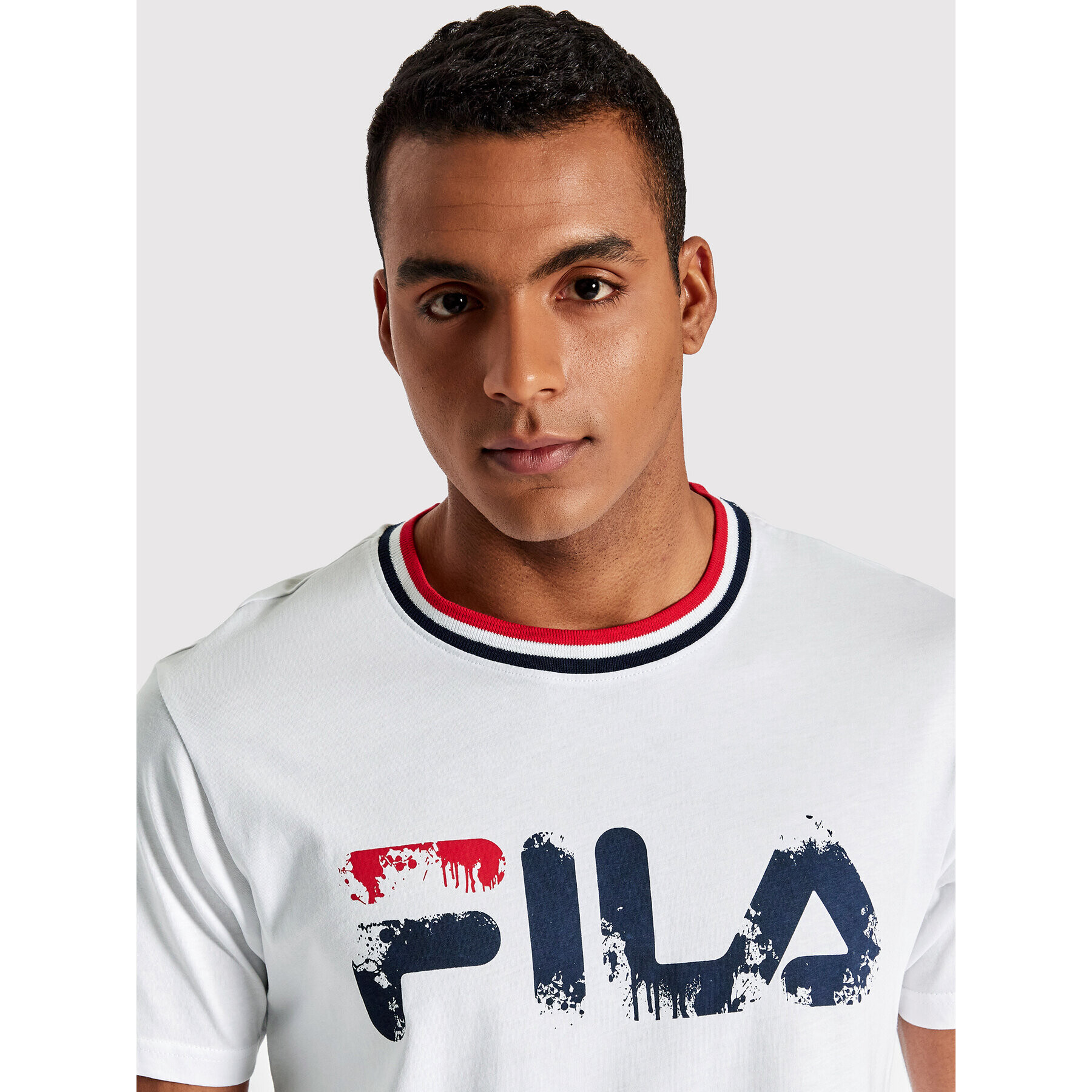 Fila Pyžamo Uomo FPS1096 Bílá Regular Fit - Pepit.cz