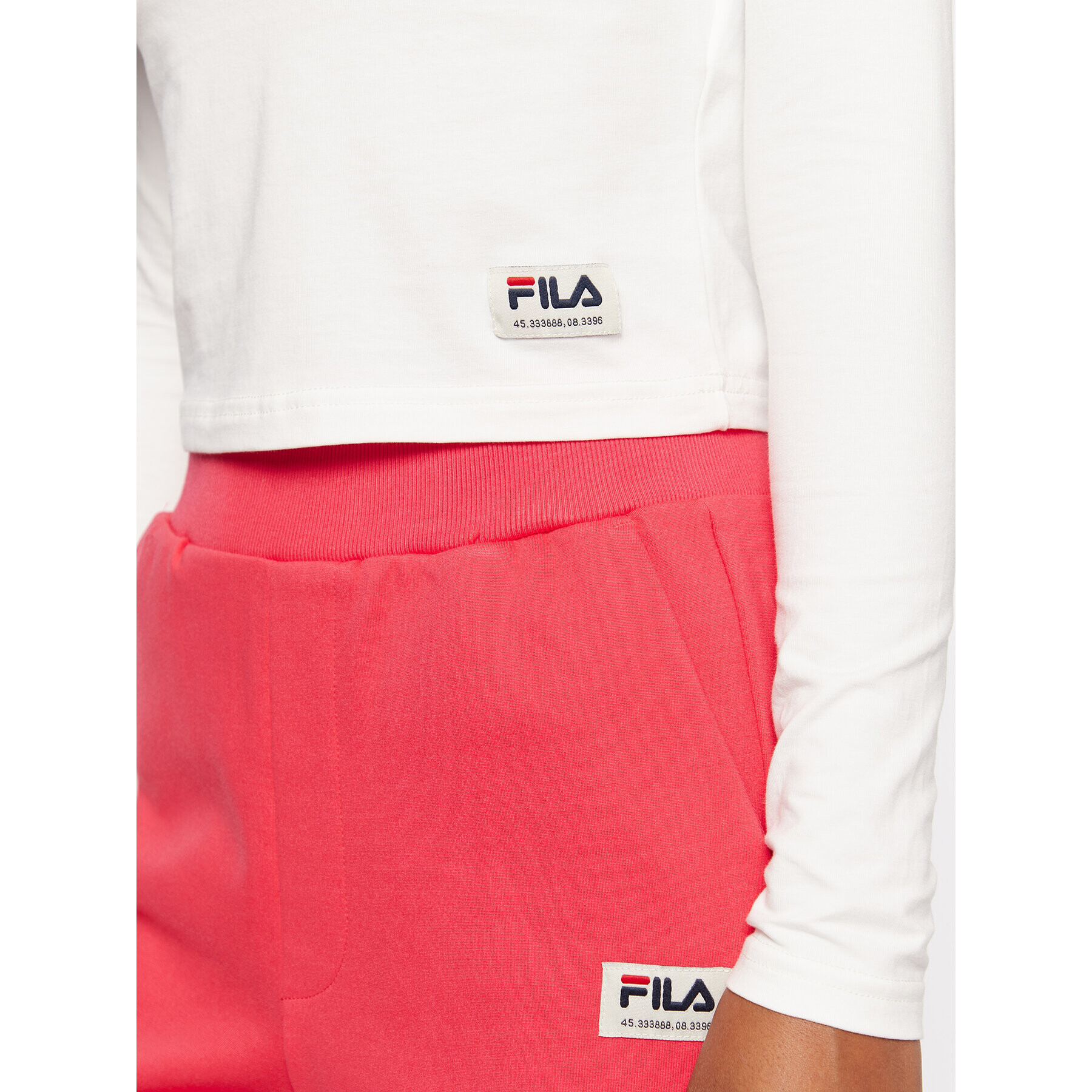 Fila Rolák Tarsia FAW0248 Bílá Slim Fit - Pepit.cz