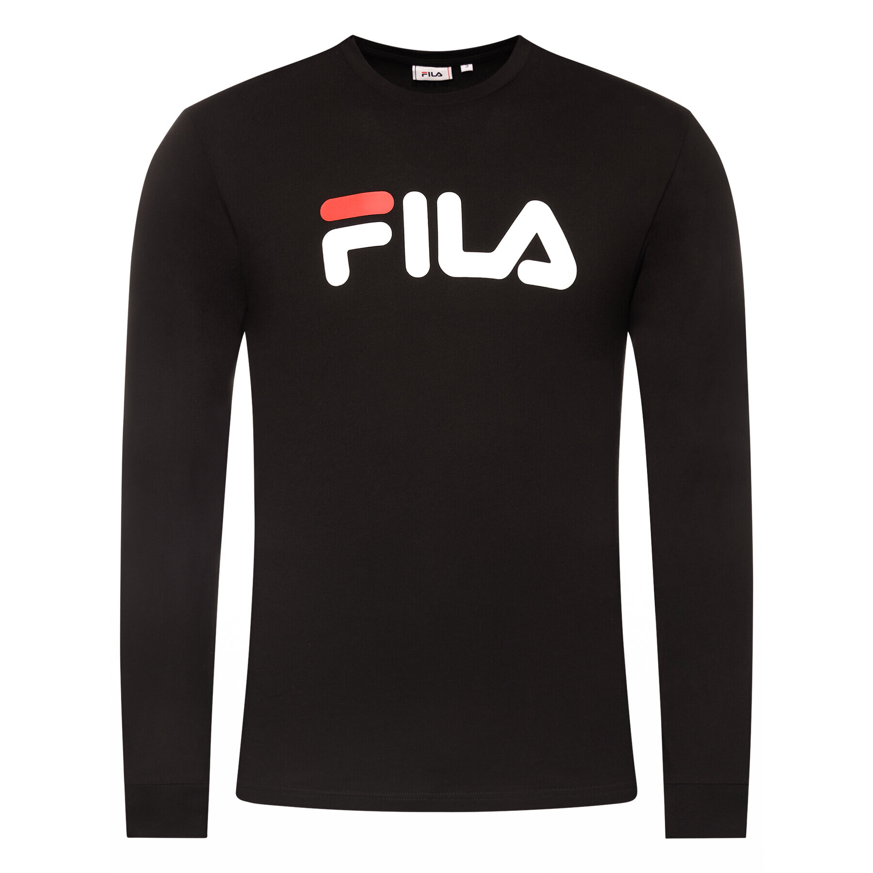 Fila S dlouhým rukávem Unisex Classic Pure 681092 Černá Regular Fit - Pepit.cz