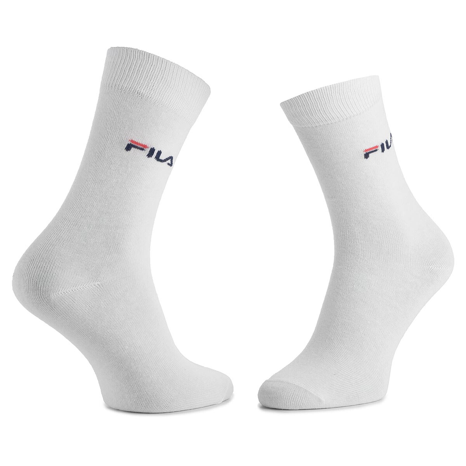 Fila Sada 3 párů vysokých ponožek unisex F9630 Bílá - Pepit.cz