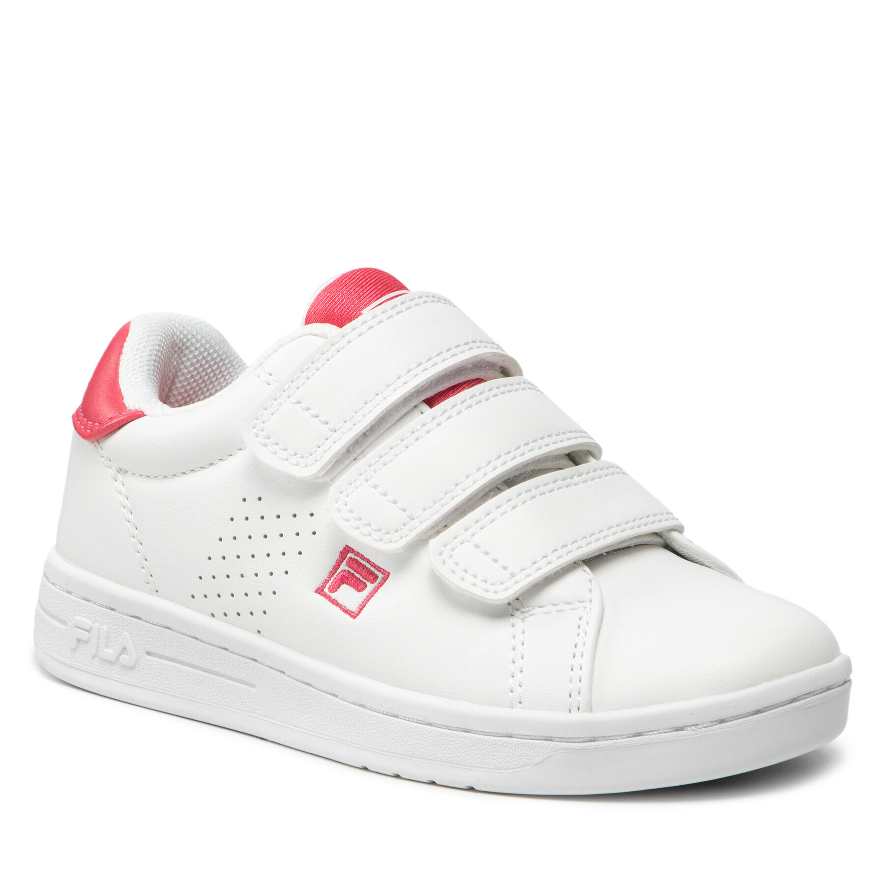 Fila Sneakersy Crosscourt 2 Nt Velcro Kids FFK0018.13074 Bílá - Pepit.cz