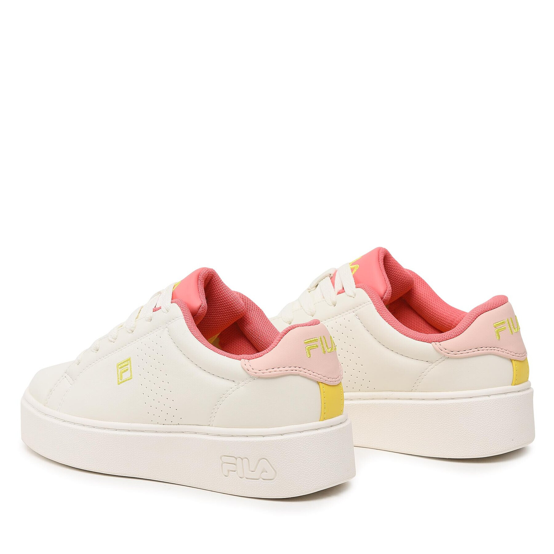 Fila Sneakersy Crosscourt Altezza Kids FFK0079.13158 Écru - Pepit.cz