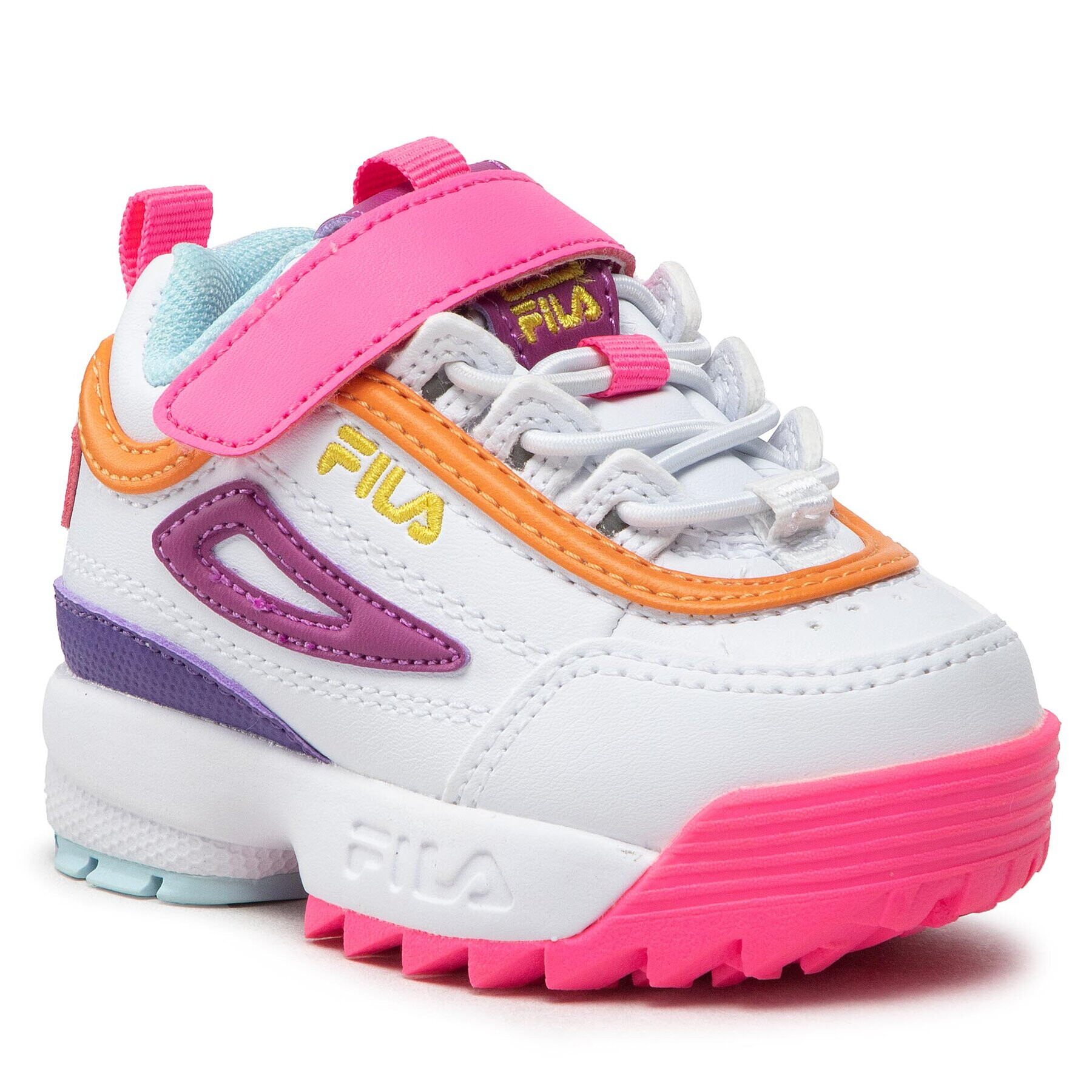 Fila Sneakersy Disruptor E Cb Tdl FFK0034.13153 Bílá - Pepit.cz