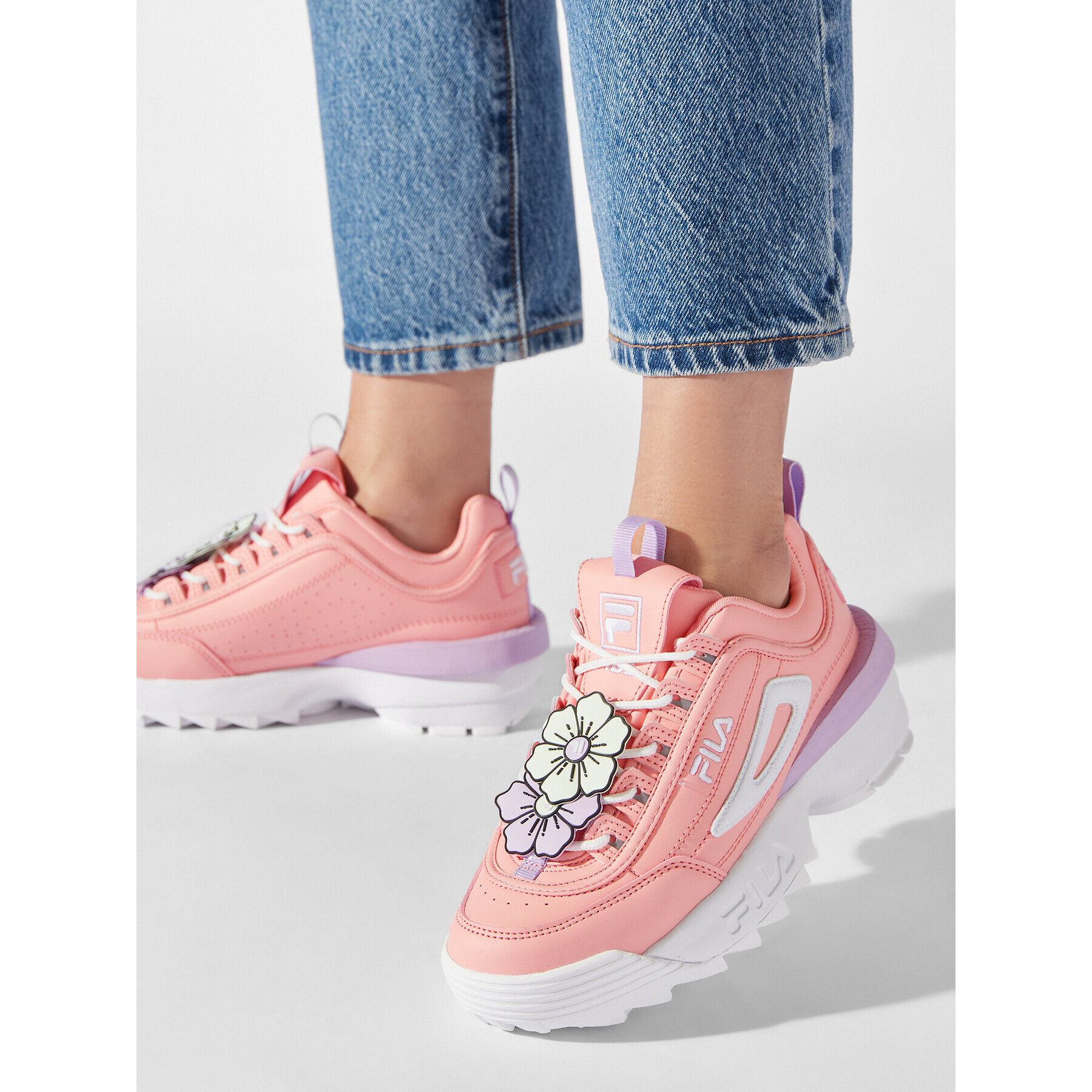 Fila Sneakersy Disruptor Flower Wmn FFW0243.40063 Růžová - Pepit.cz