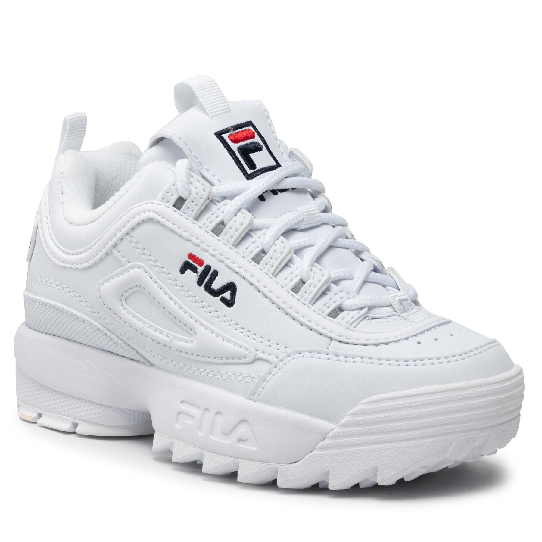 Fila Sneakersy Disruptor Kids 1010567.1FG Bílá - Pepit.cz