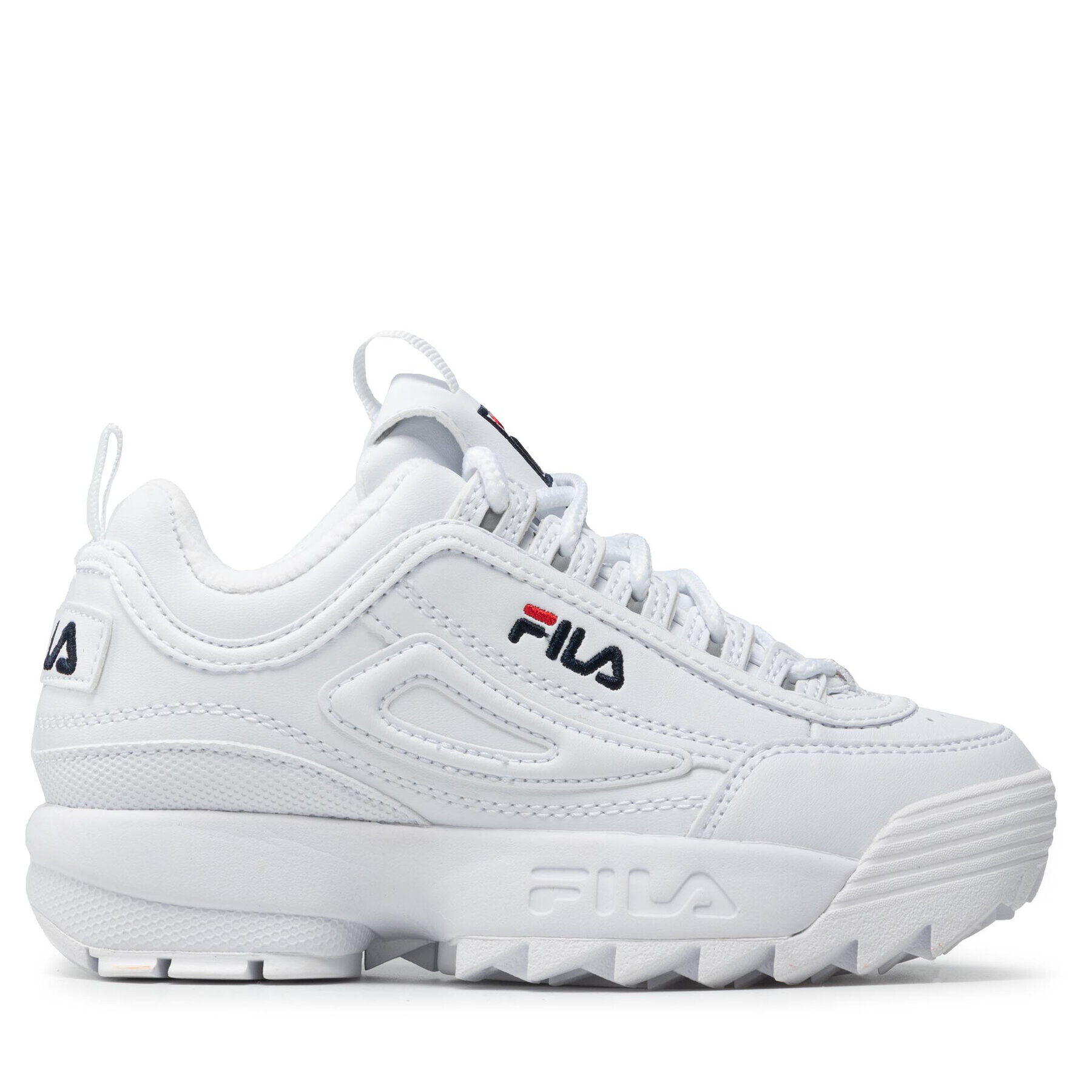 Fila Sneakersy Disruptor Kids 1010567.1FG Bílá - Pepit.cz