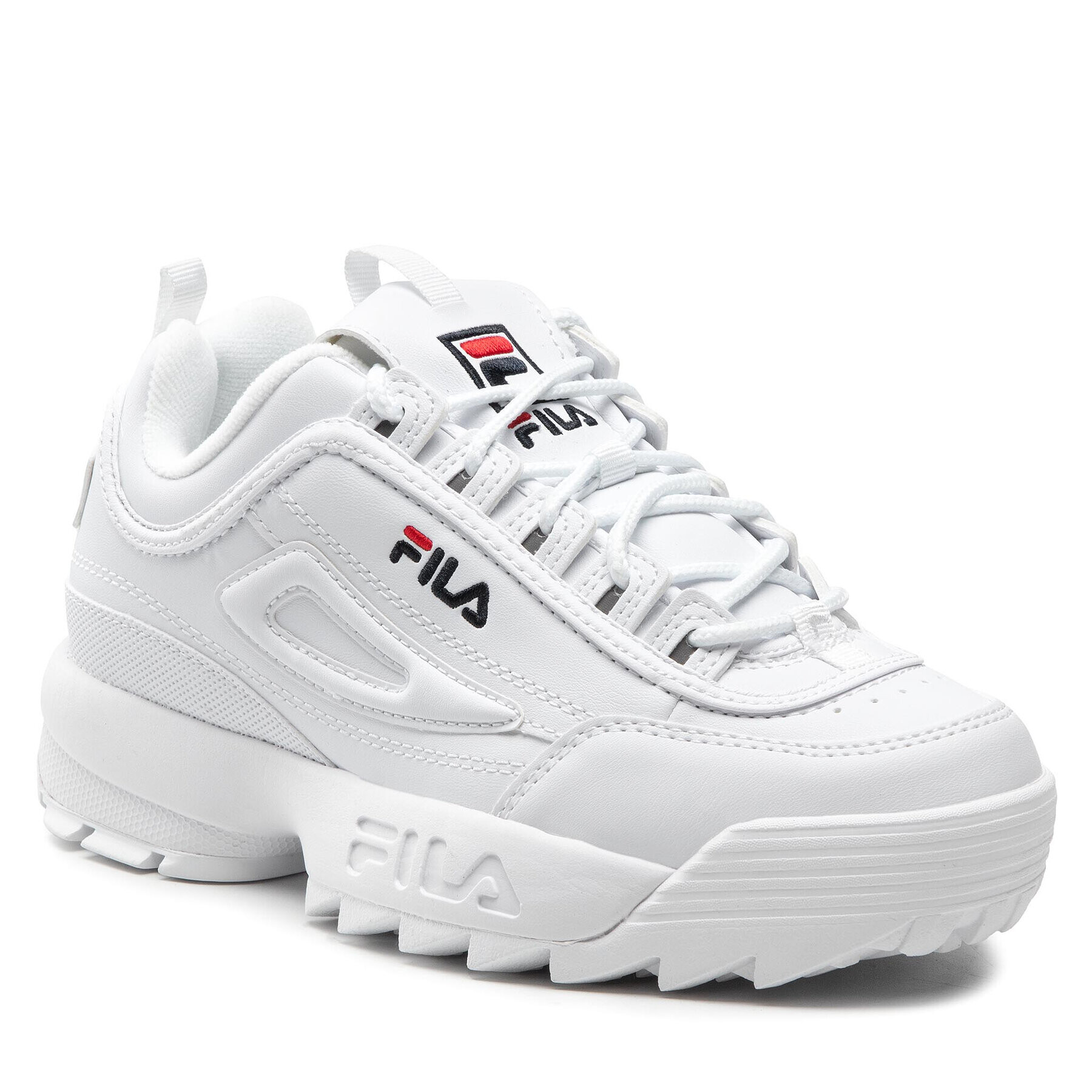 Fila Sneakersy Disruptor Teens FFT0029.10004 Bílá - Pepit.cz