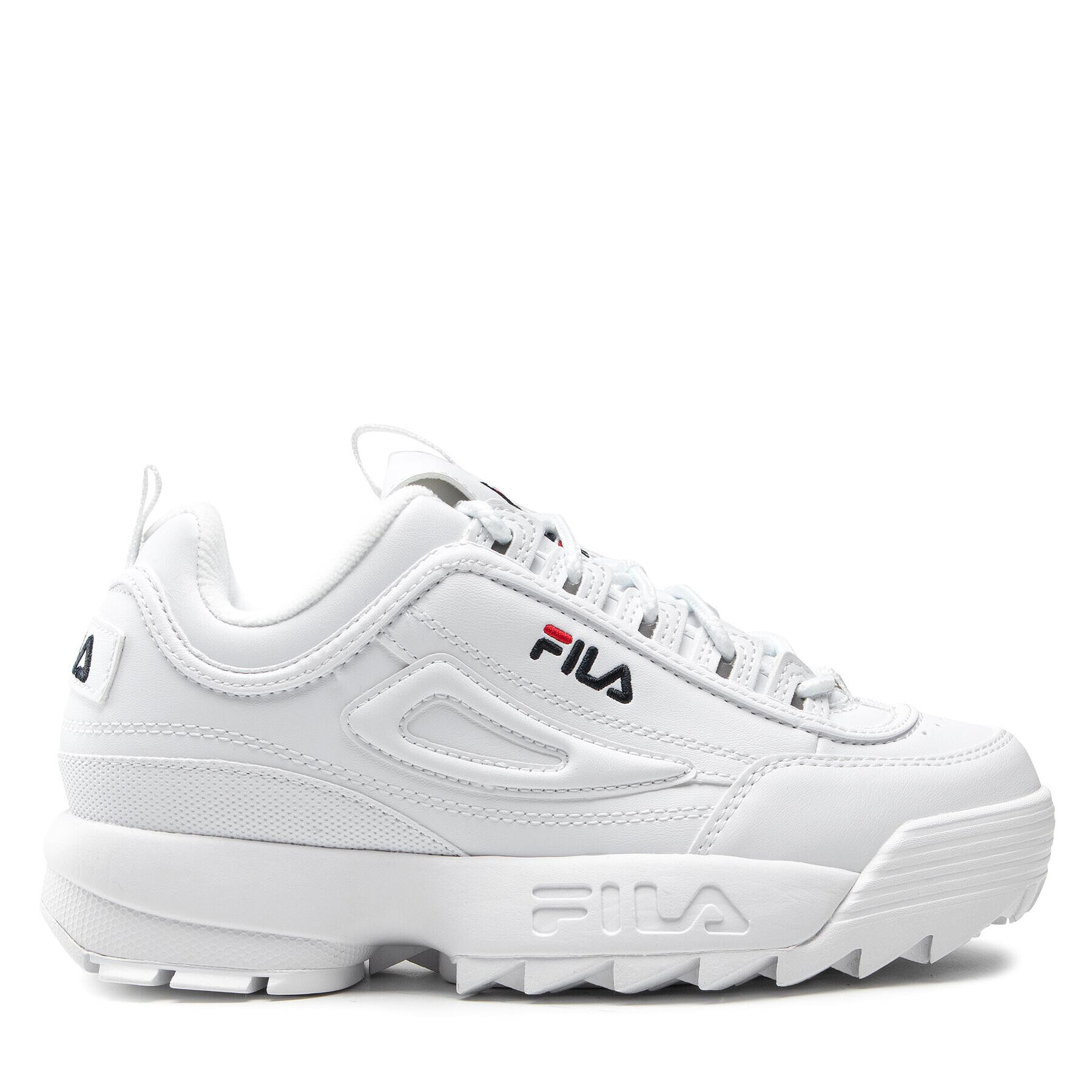 Fila Sneakersy Disruptor Teens FFT0029.10004 Bílá - Pepit.cz