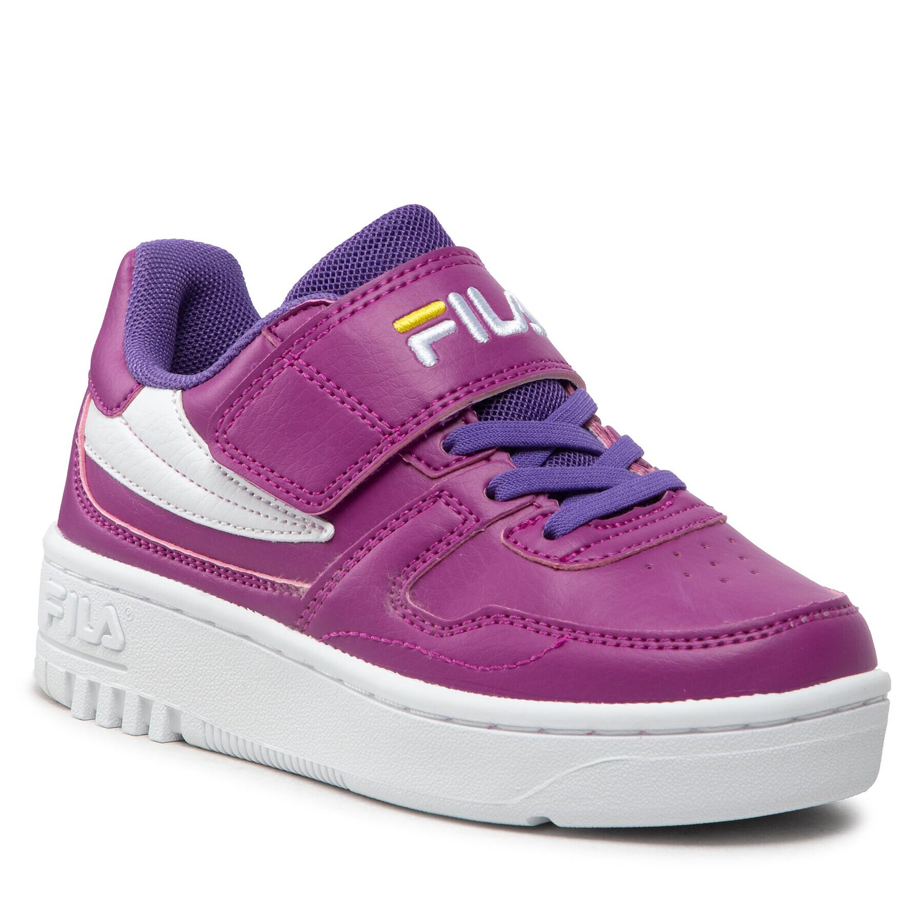 Fila Sneakersy Fxventuno Velcro Kids FFK0012.43062 Fialová - Pepit.cz