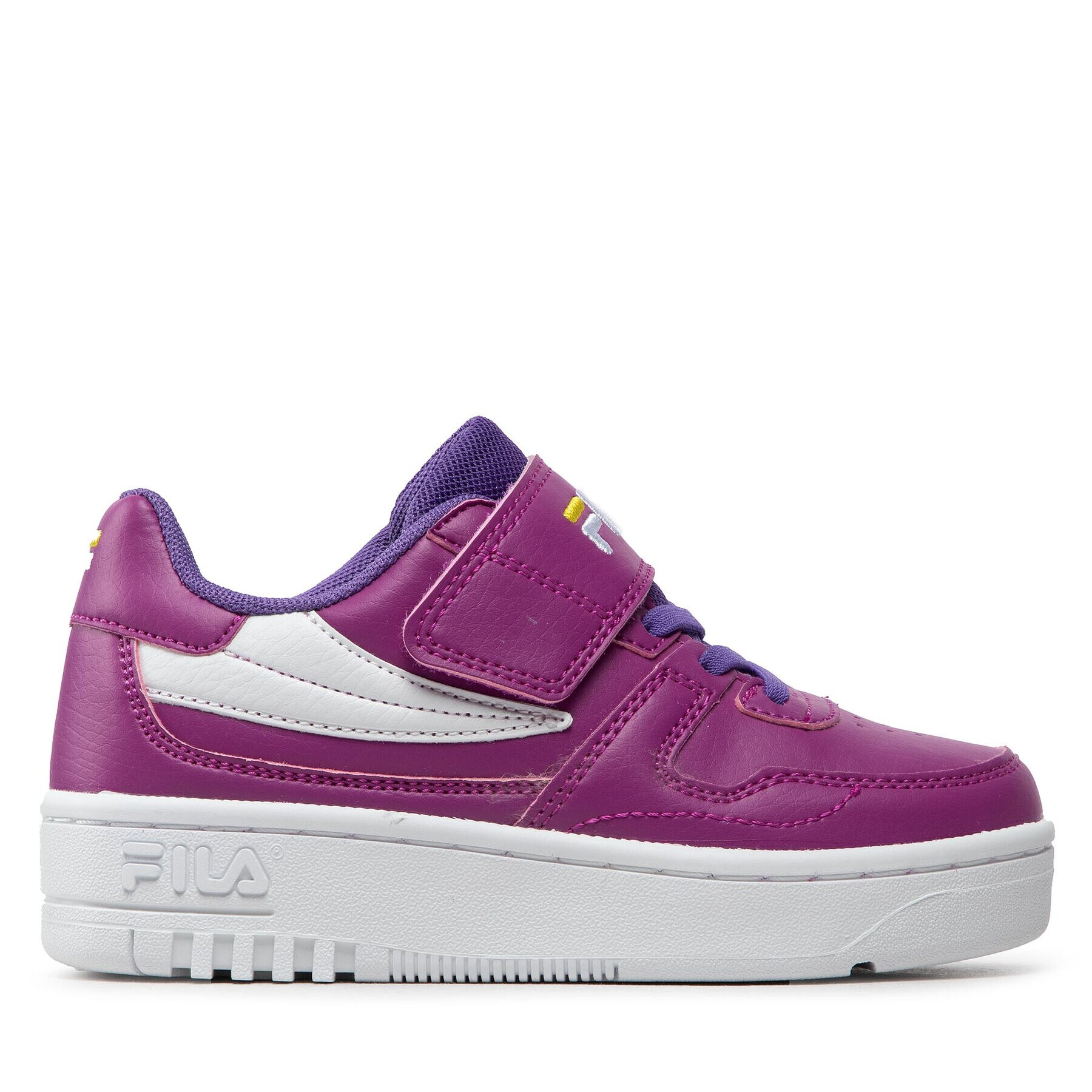 Fila Sneakersy Fxventuno Velcro Kids FFK0012.43062 Fialová - Pepit.cz