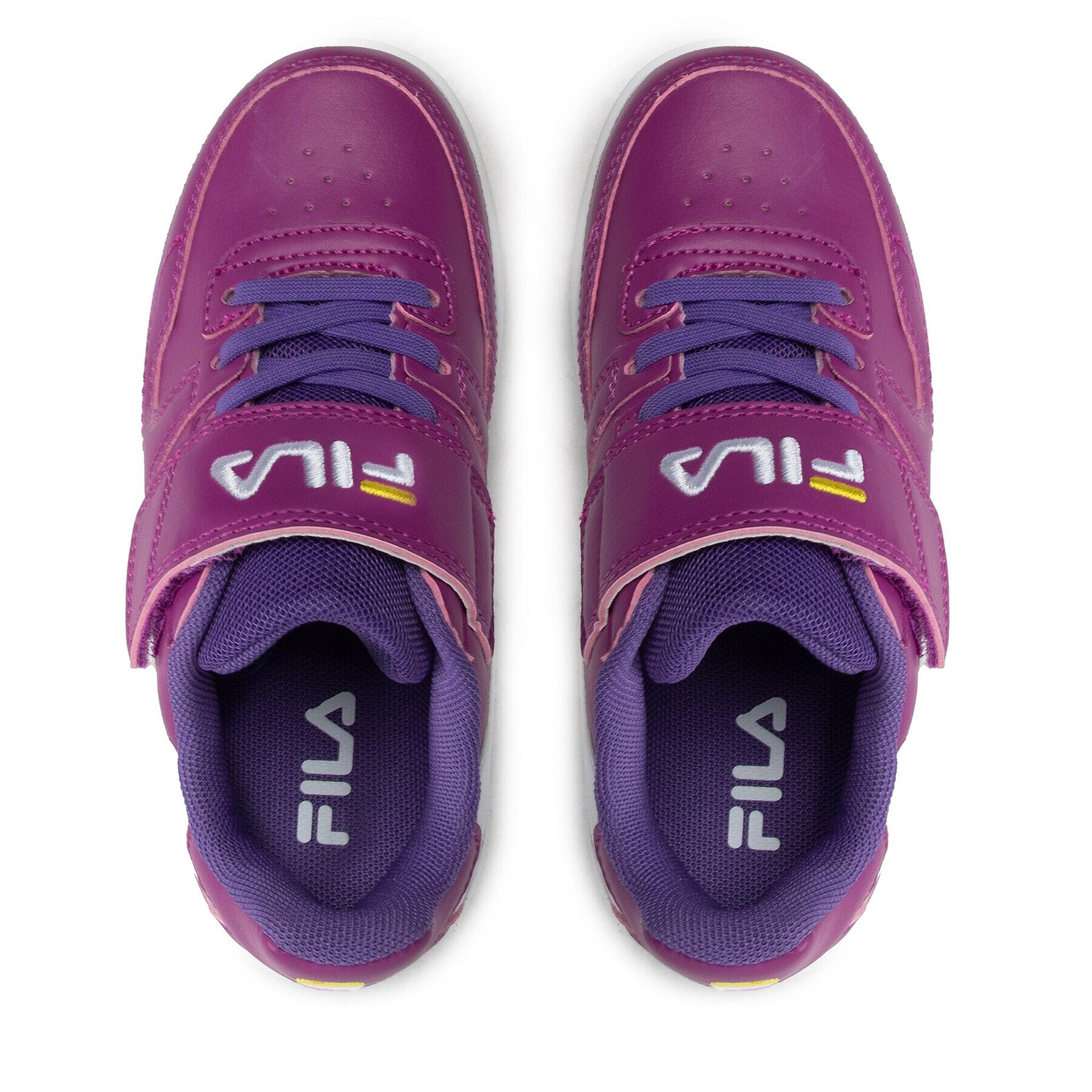 Fila Sneakersy Fxventuno Velcro Kids FFK0012.43062 Fialová - Pepit.cz