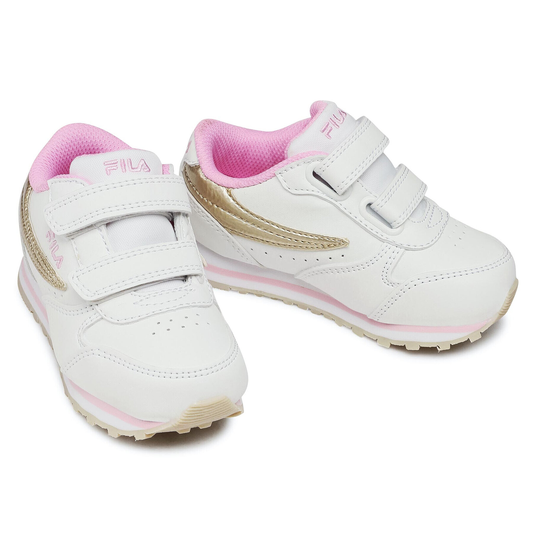 Fila Sneakersy Orbit Velcro Infants 1011080.00I Bílá - Pepit.cz