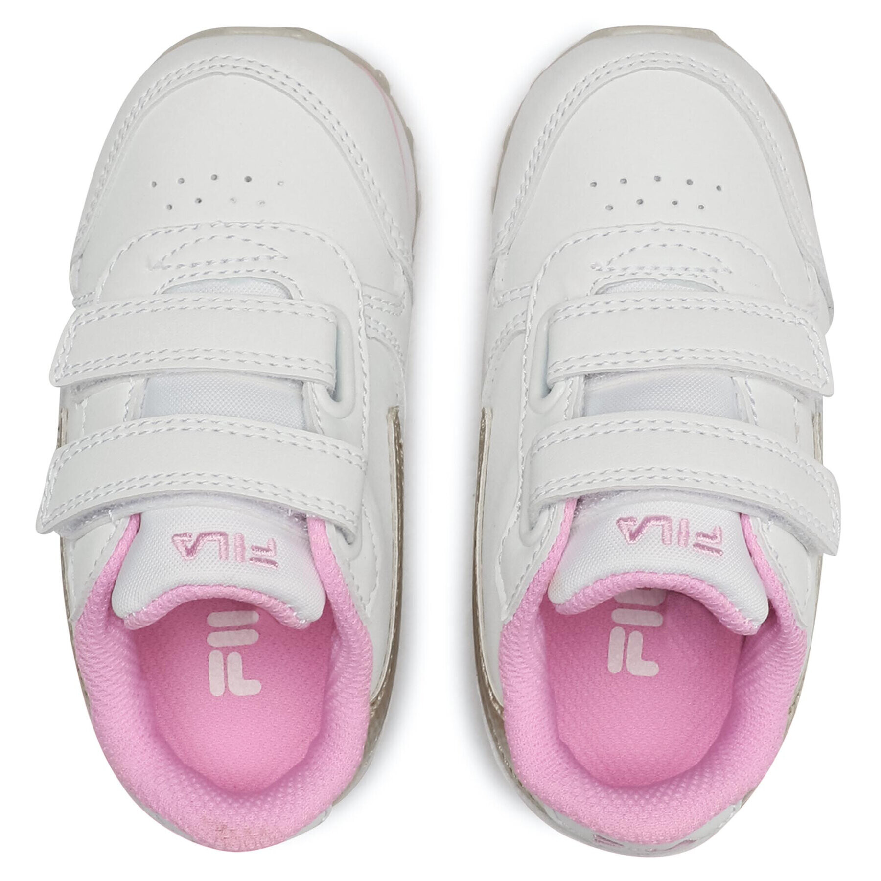 Fila Sneakersy Orbit Velcro Infants 1011080.00I Bílá - Pepit.cz