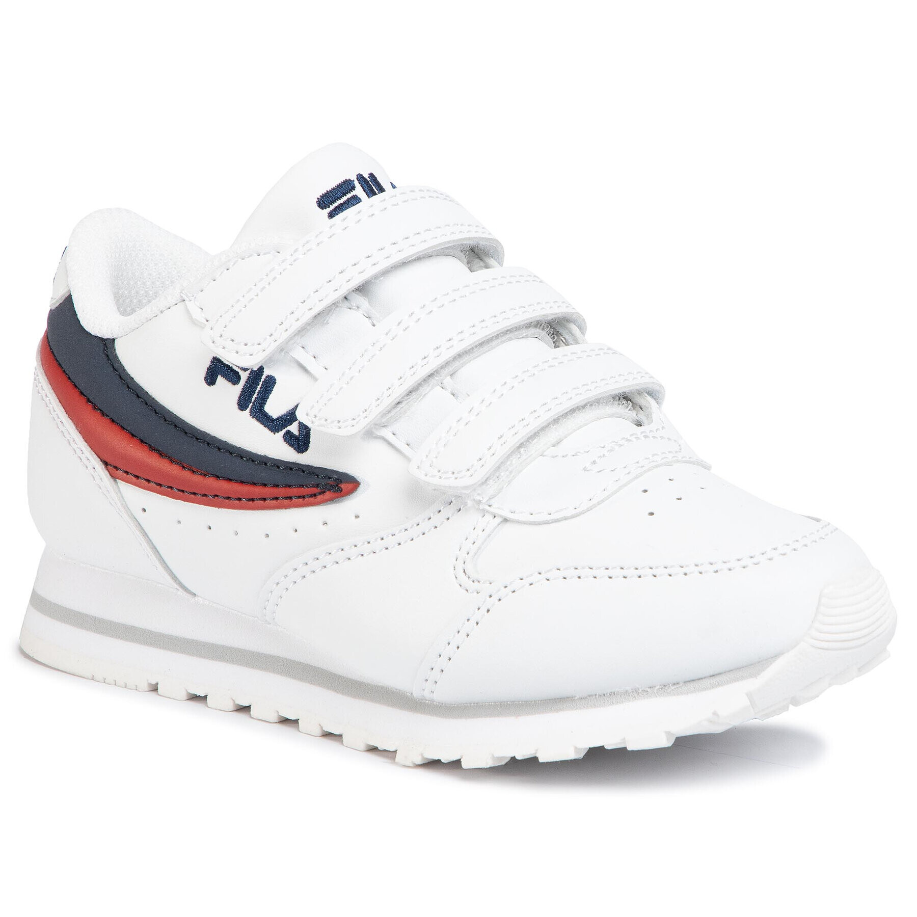 Fila Sneakersy Orbit Velcro Low Kids 1010785.98F Bílá - Pepit.cz