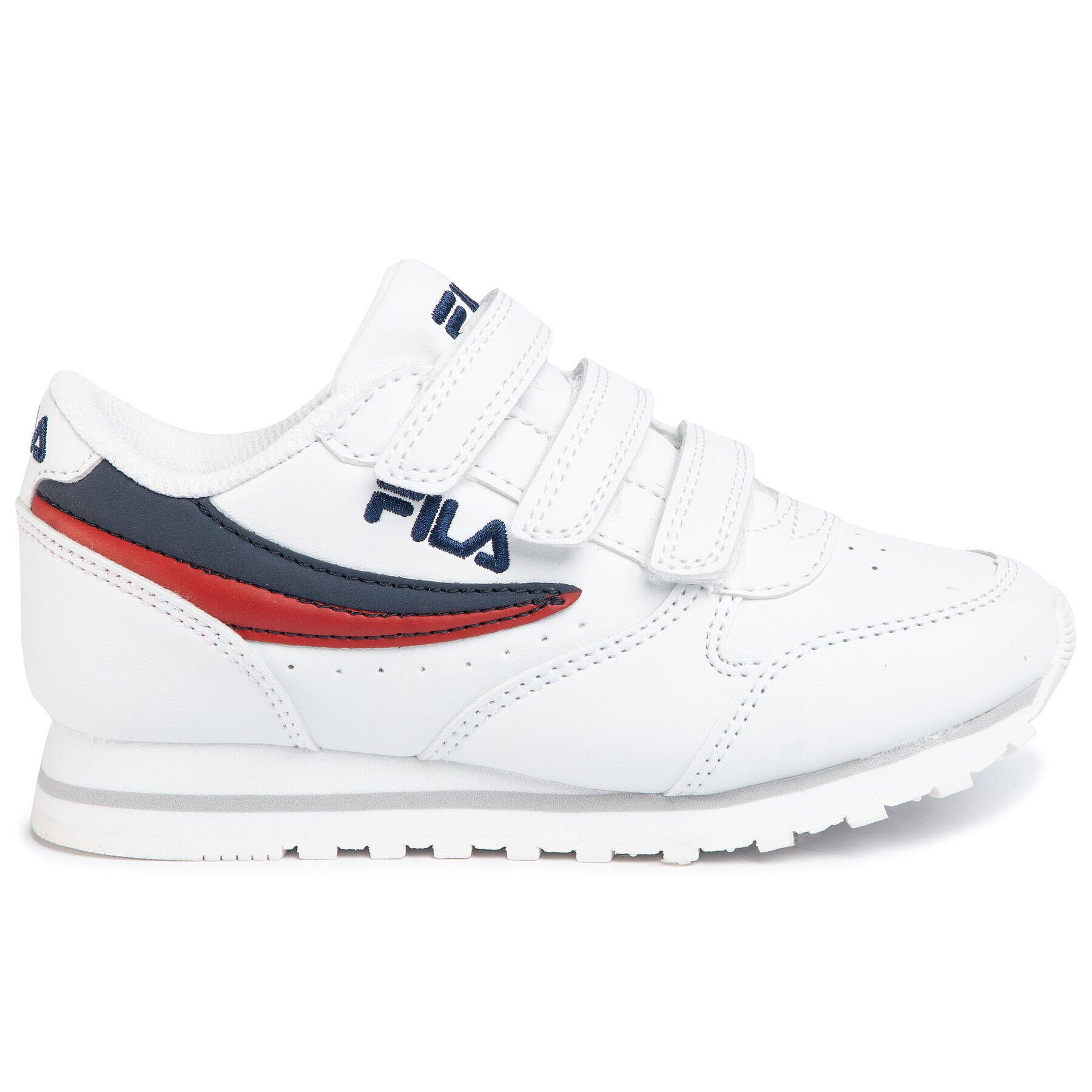 Fila Sneakersy Orbit Velcro Low Kids 1010785.98F Bílá - Pepit.cz