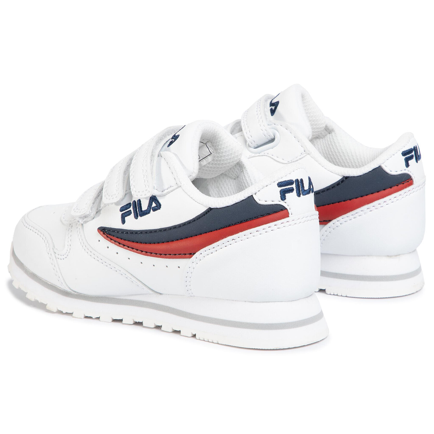 Fila Sneakersy Orbit Velcro Low Kids 1010785.98F Bílá - Pepit.cz