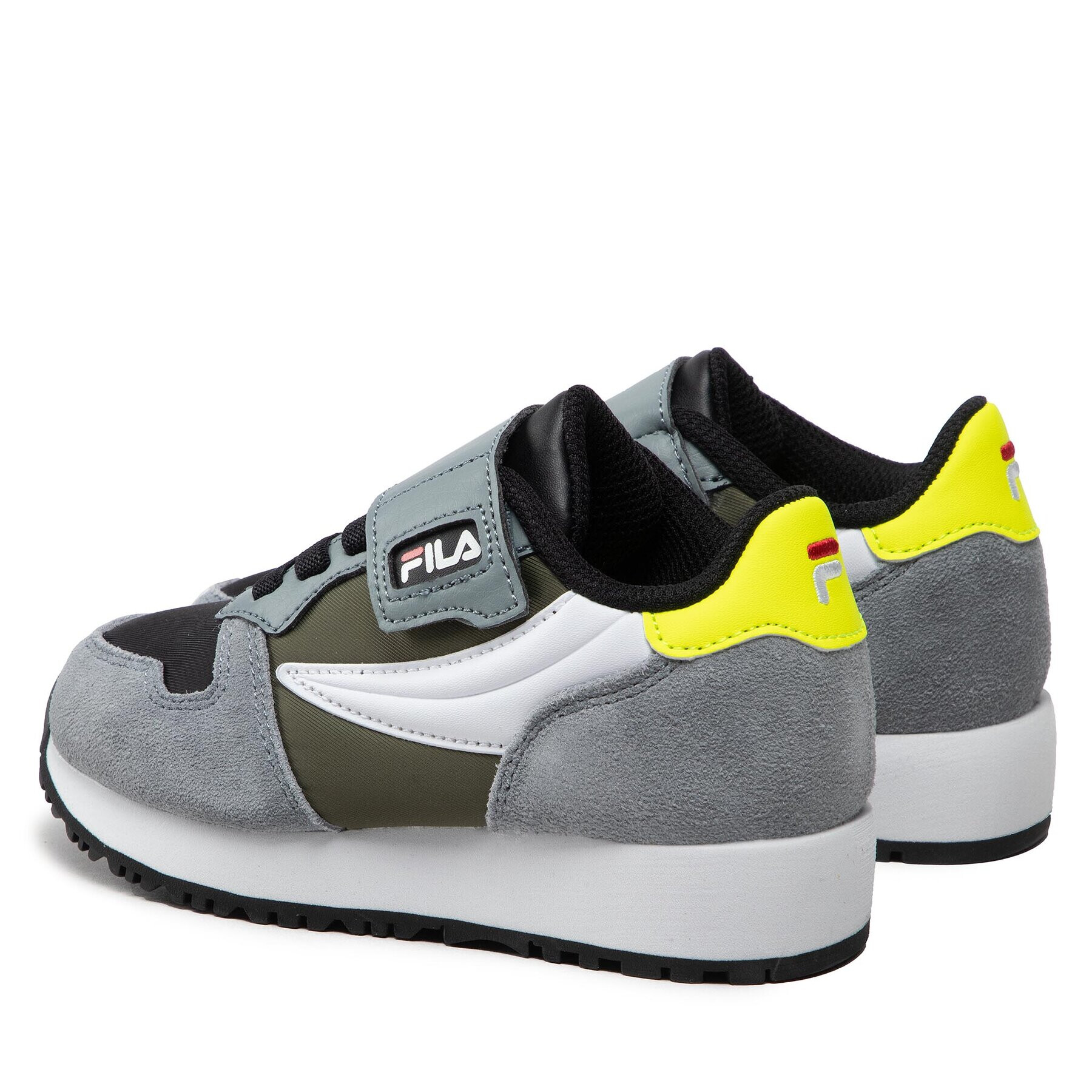 Fila Sneakersy Retroque Velcro Kids FFK0036.83149 Šedá - Pepit.cz