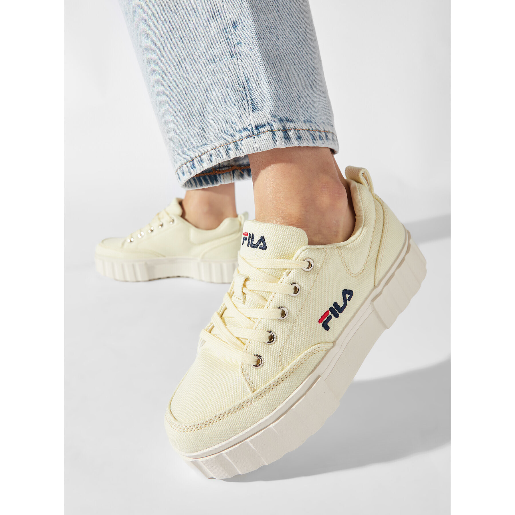 Fila Sneakersy Sandblast C Wmn FFW0062.20020 Žlutá - Pepit.cz