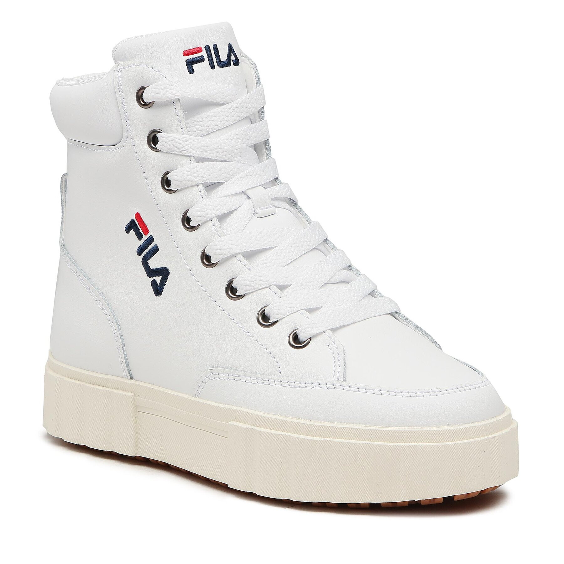 Fila Sneakersy Sandblast High Kids FFK0081.10004 Bílá - Pepit.cz