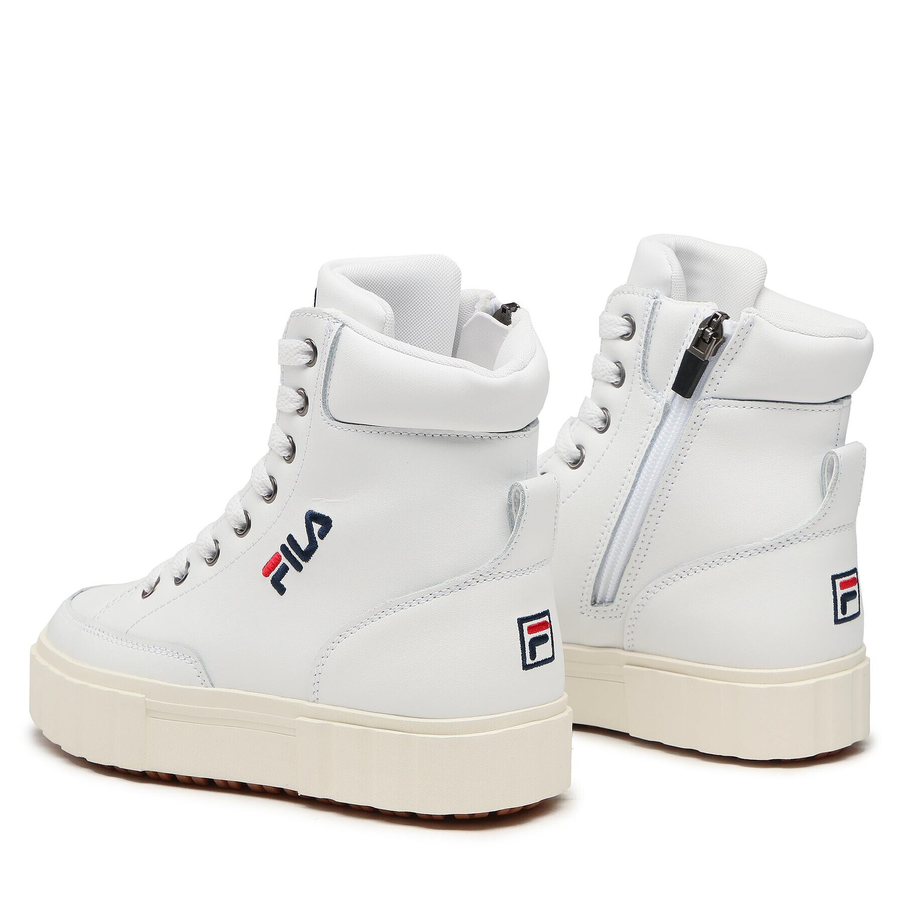 Fila Sneakersy Sandblast High Kids FFK0081.10004 Bílá - Pepit.cz