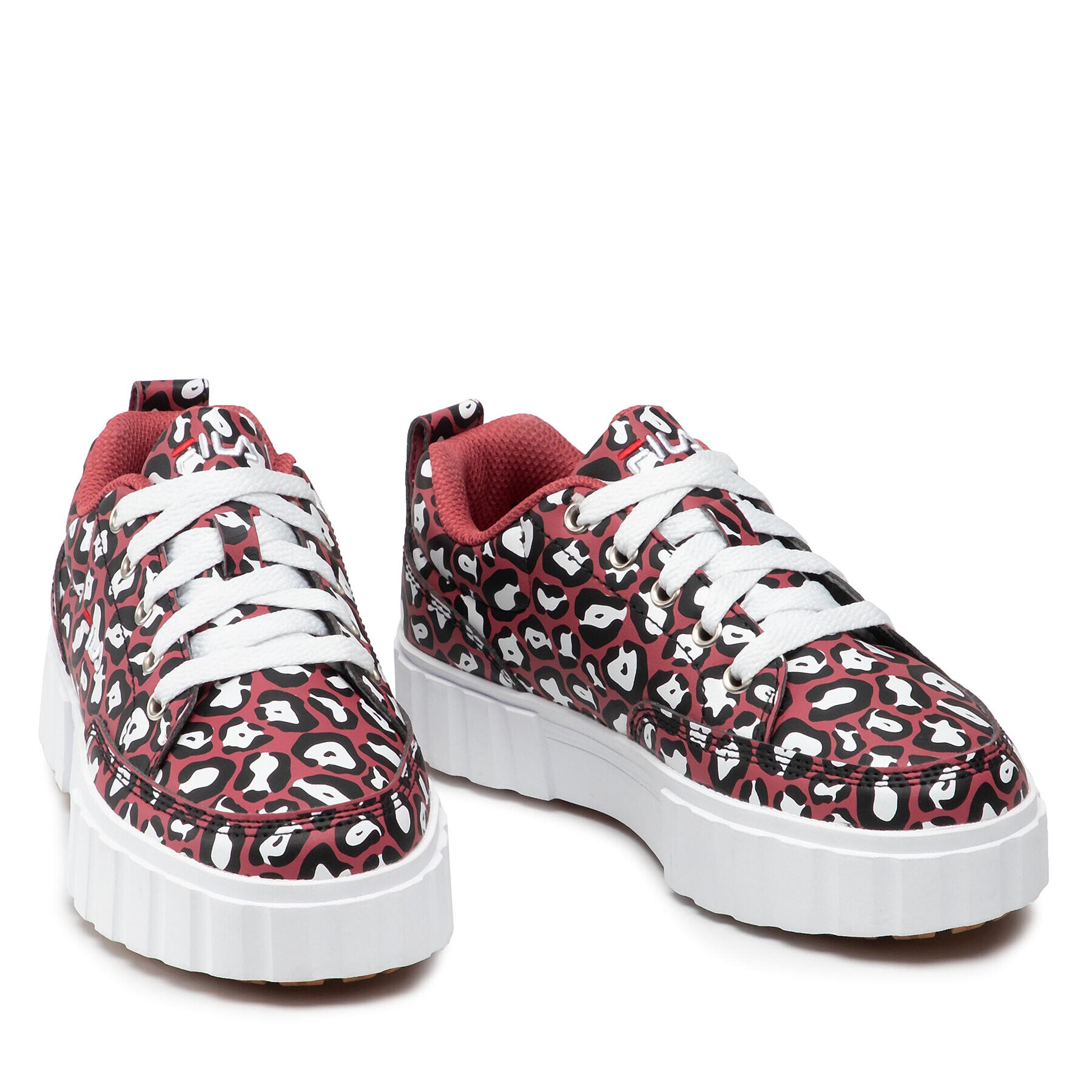 Fila Sneakersy Sandblast Low Kids 1011421.74T M Bordó - Pepit.cz