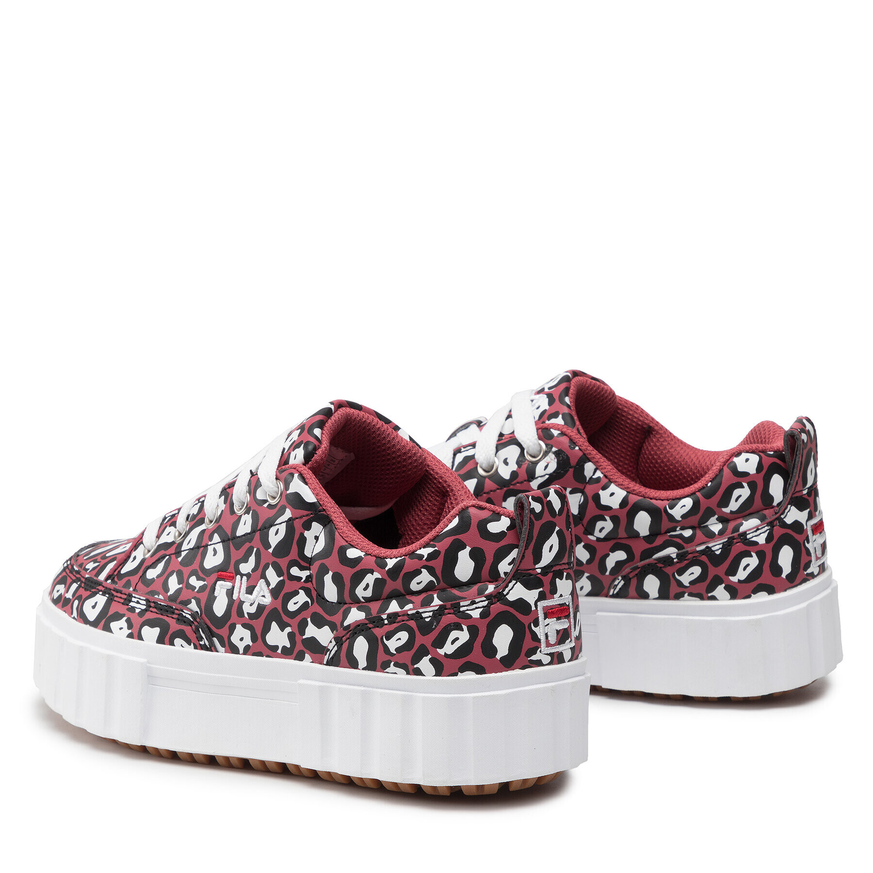 Fila Sneakersy Sandblast Low Kids 1011421.74T S Bordó - Pepit.cz