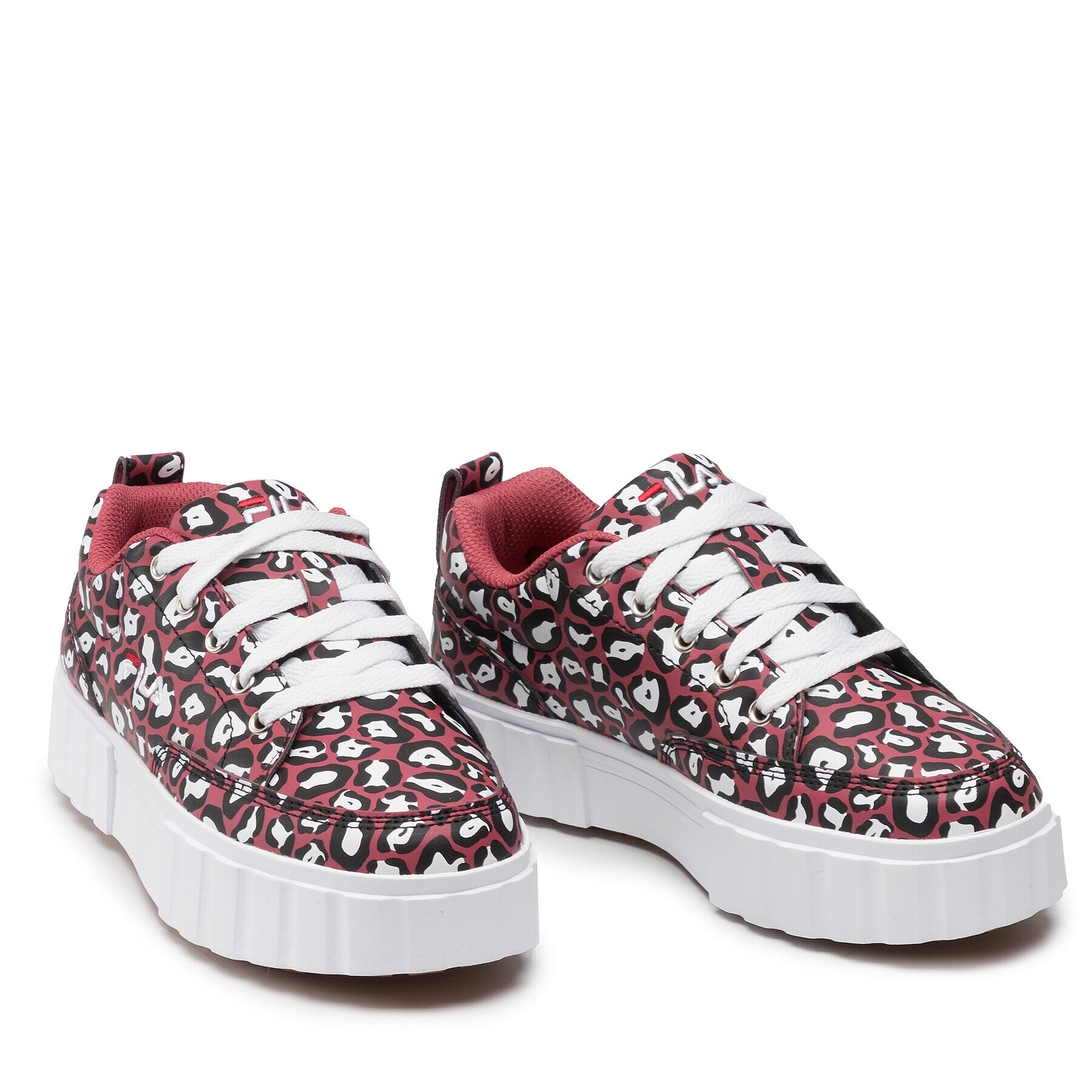 Fila Sneakersy Sandblast Low Kids 1011421.74T S Bordó - Pepit.cz