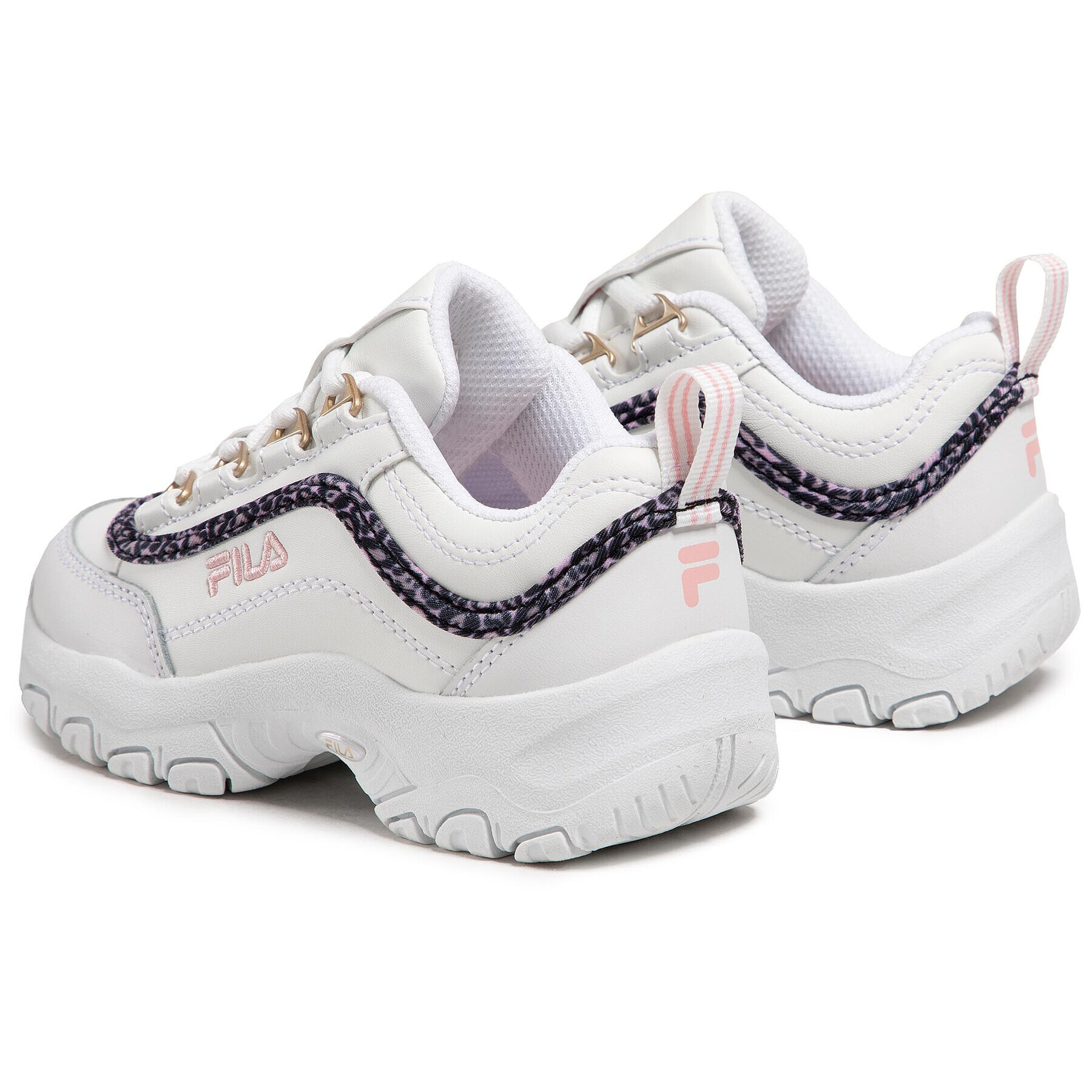 Fila Sneakersy Strada A Low Jr 1011251.94F Bílá - Pepit.cz