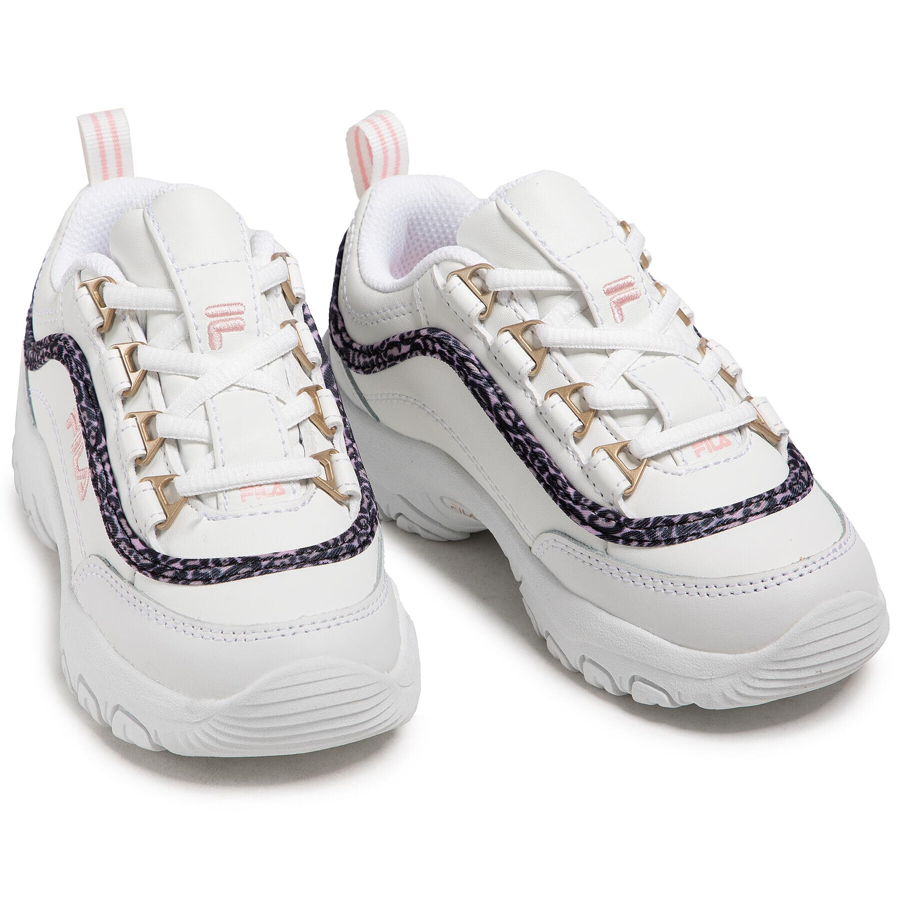 Fila Sneakersy Strada A Low Jr 1011251.94F Bílá - Pepit.cz