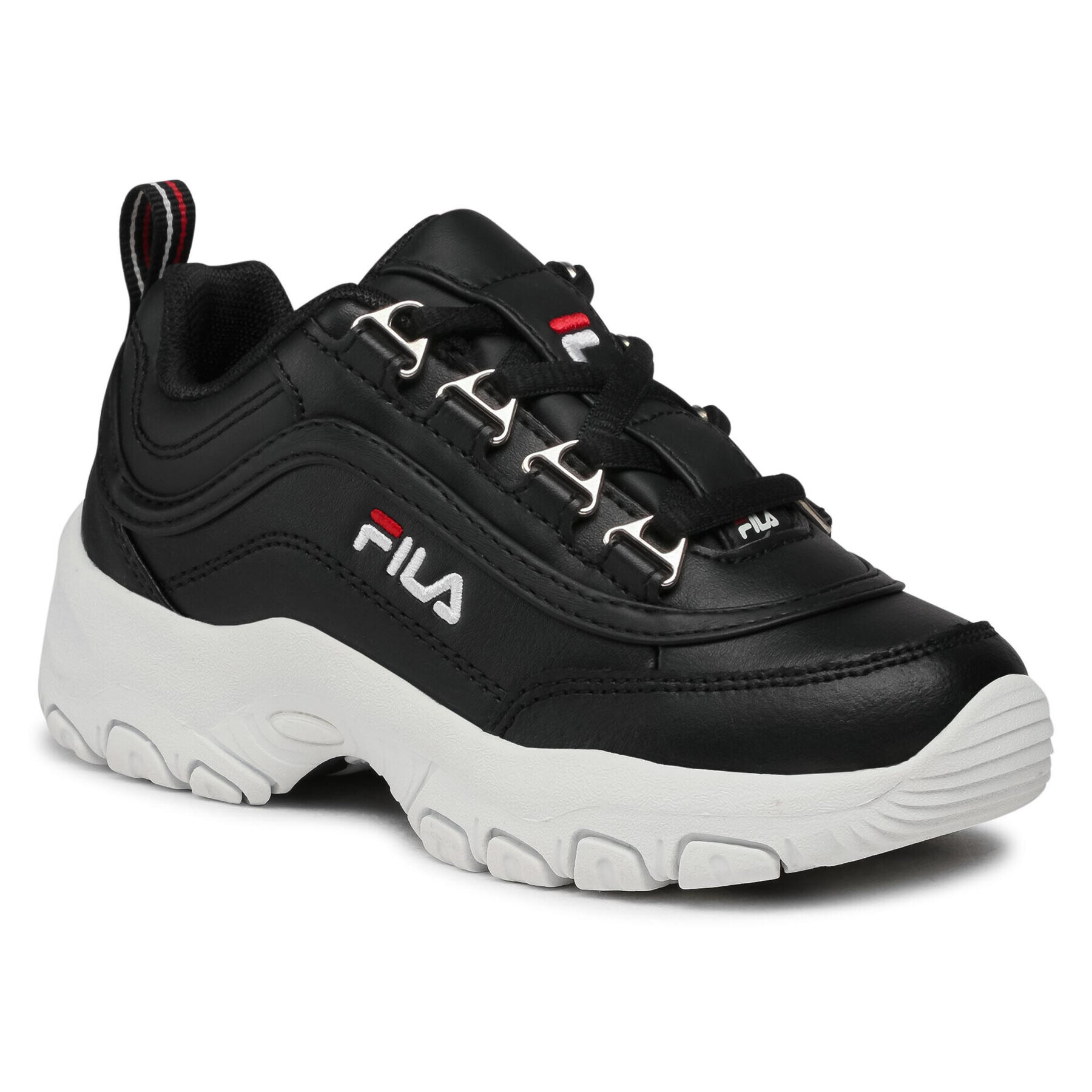 Fila Sneakersy Strada Low Kids 1010781.25Y Černá - Pepit.cz