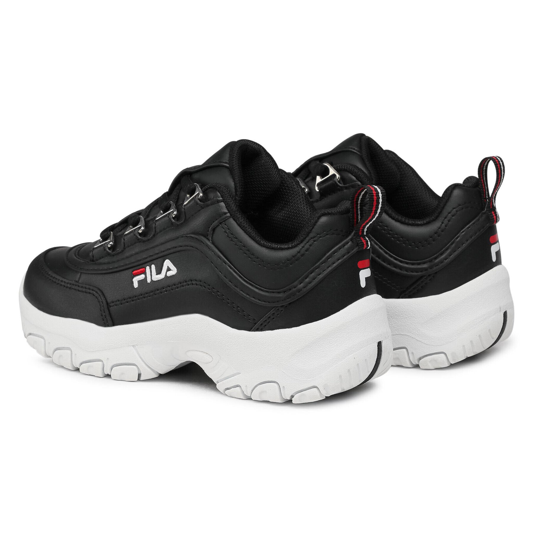 Fila Sneakersy Strada Low Kids 1010781.25Y Černá - Pepit.cz