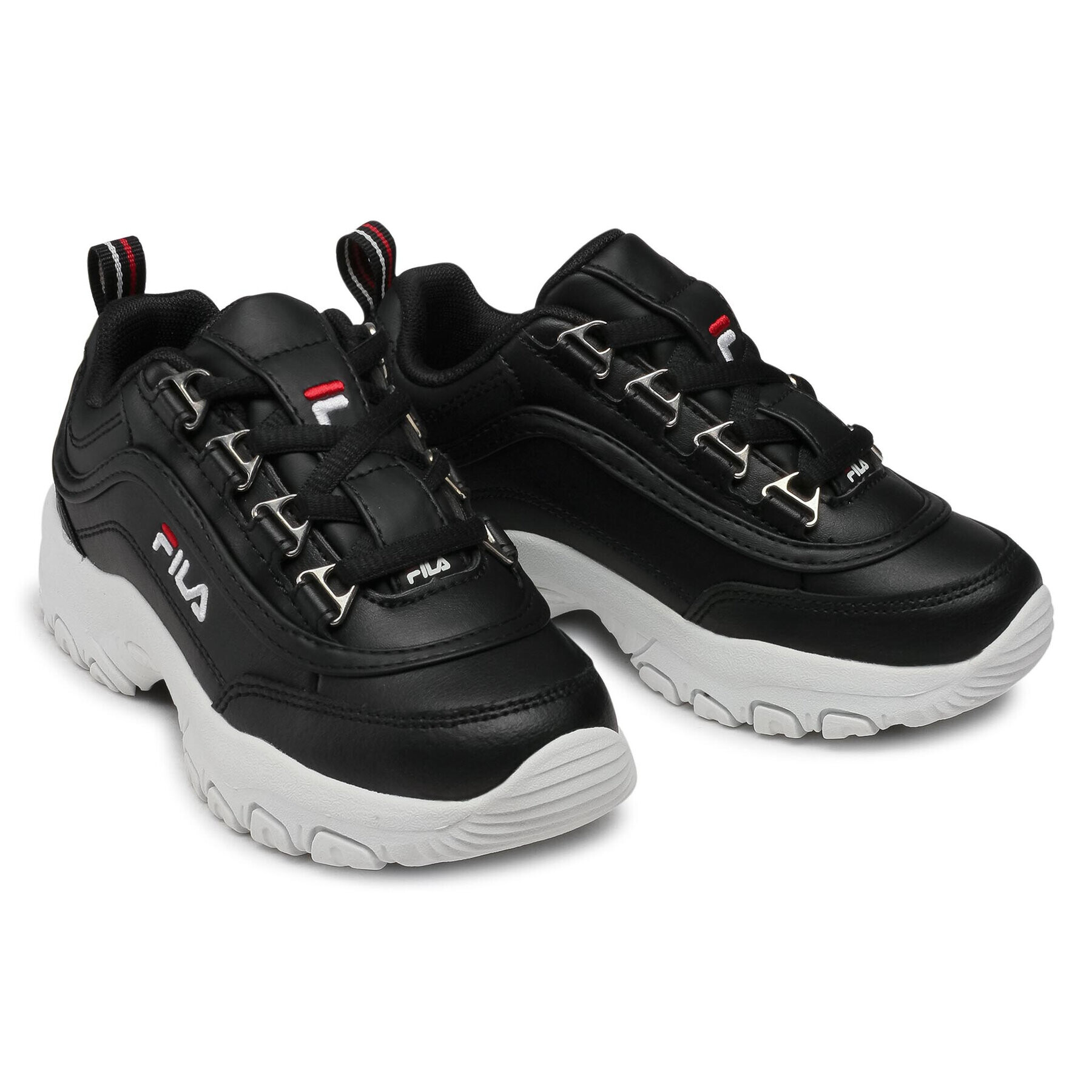 Fila Sneakersy Strada Low Kids 1010781.25Y Černá - Pepit.cz