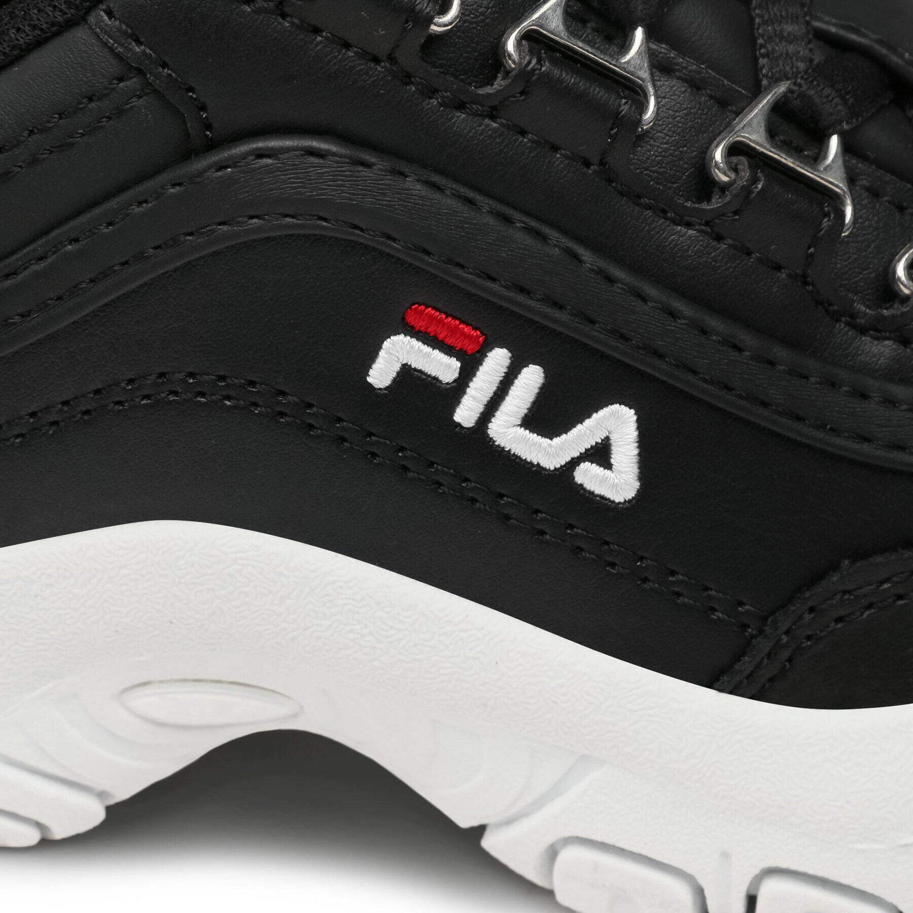 Fila Sneakersy Strada Low Kids 1010781.25Y Černá - Pepit.cz