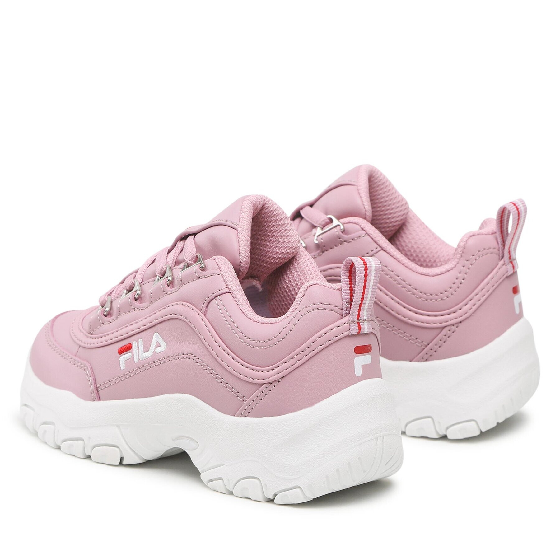 Fila Sneakersy Strada Low Kids 1010781.40024 Růžová - Pepit.cz