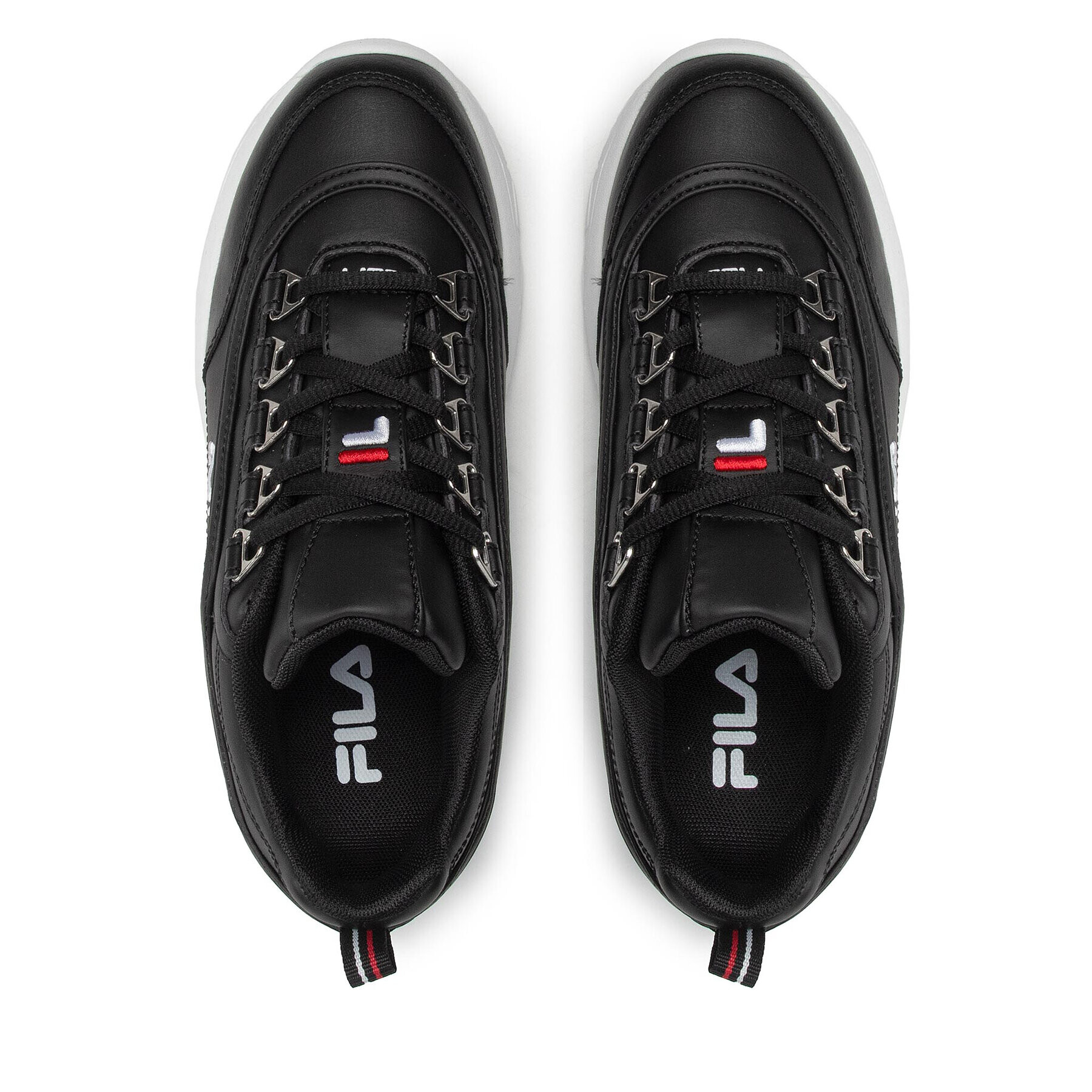 Fila Sneakersy Strada Low Teens FFT0009.80010 Černá - Pepit.cz