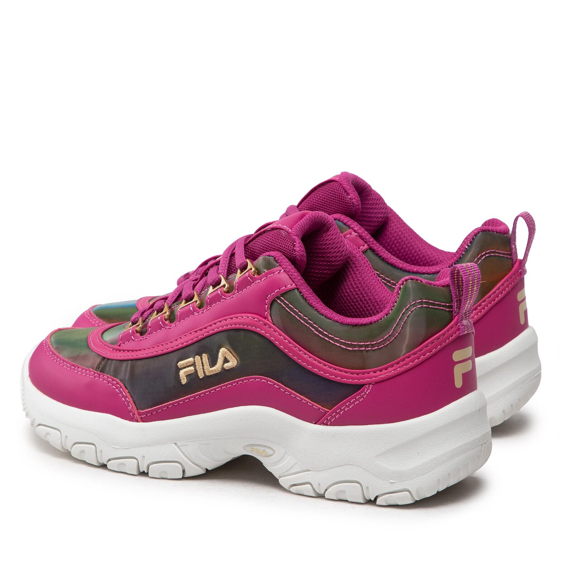 Fila Sneakersy Strada Low Teens FFT0010.40020 Růžová - Pepit.cz