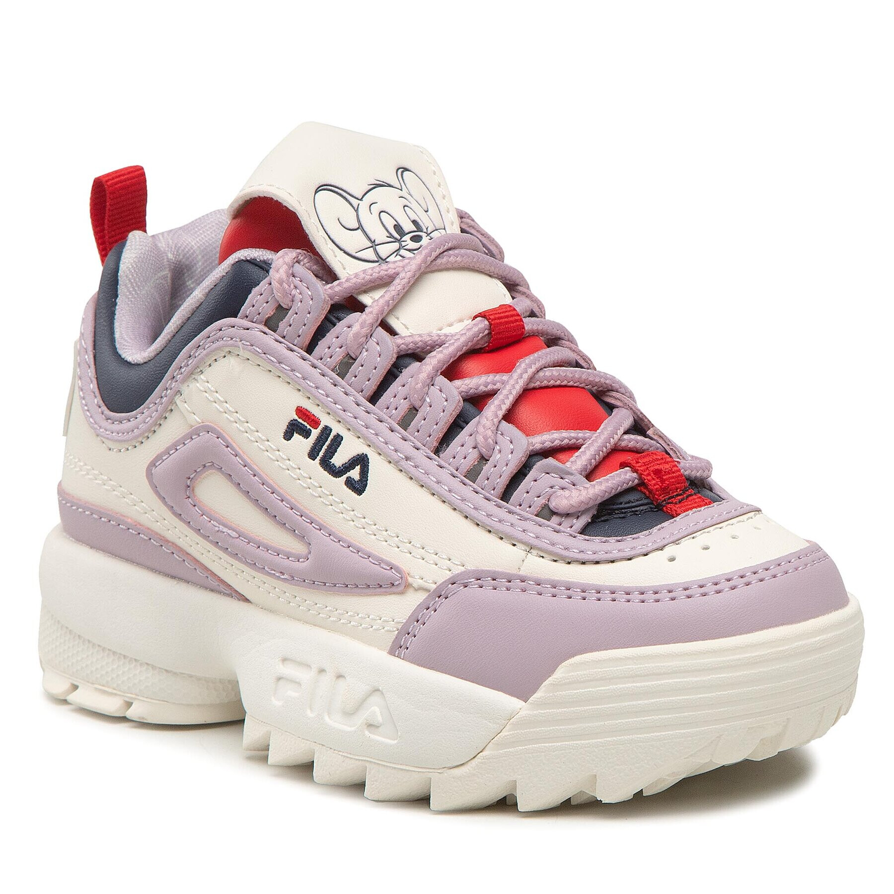 Fila Sneakersy Wb Disruptor Kids FFK0094.13159 Fialová - Pepit.cz