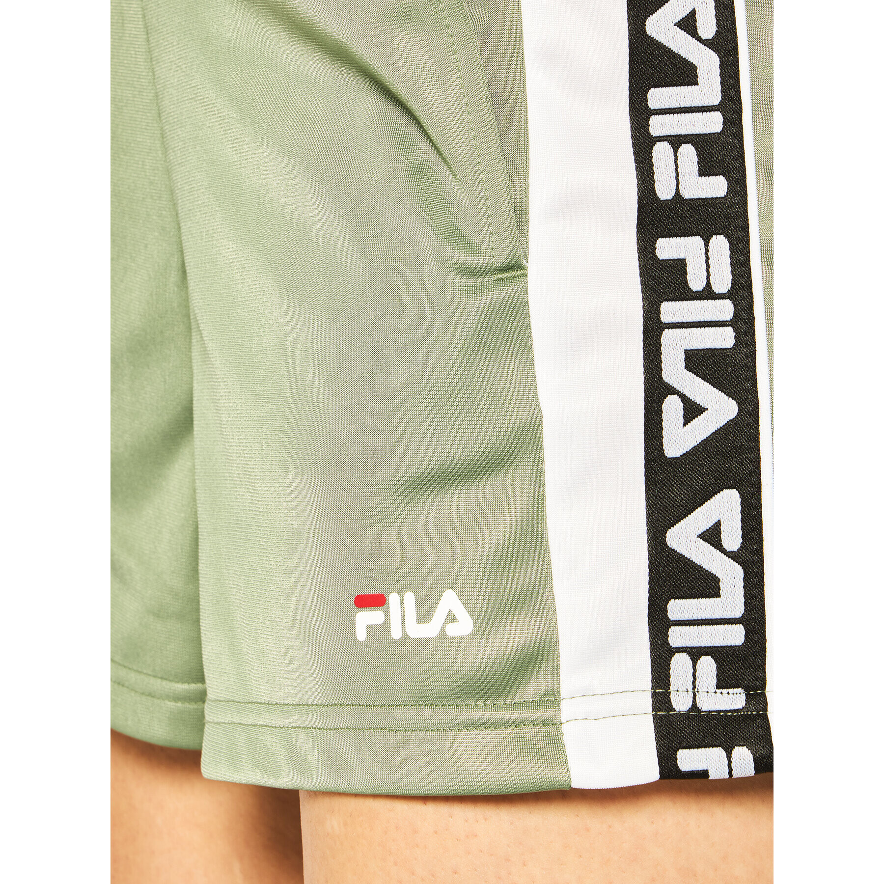 Fila Sportovní kraťasy Tarin 687689 Zelená Regular Fit - Pepit.cz