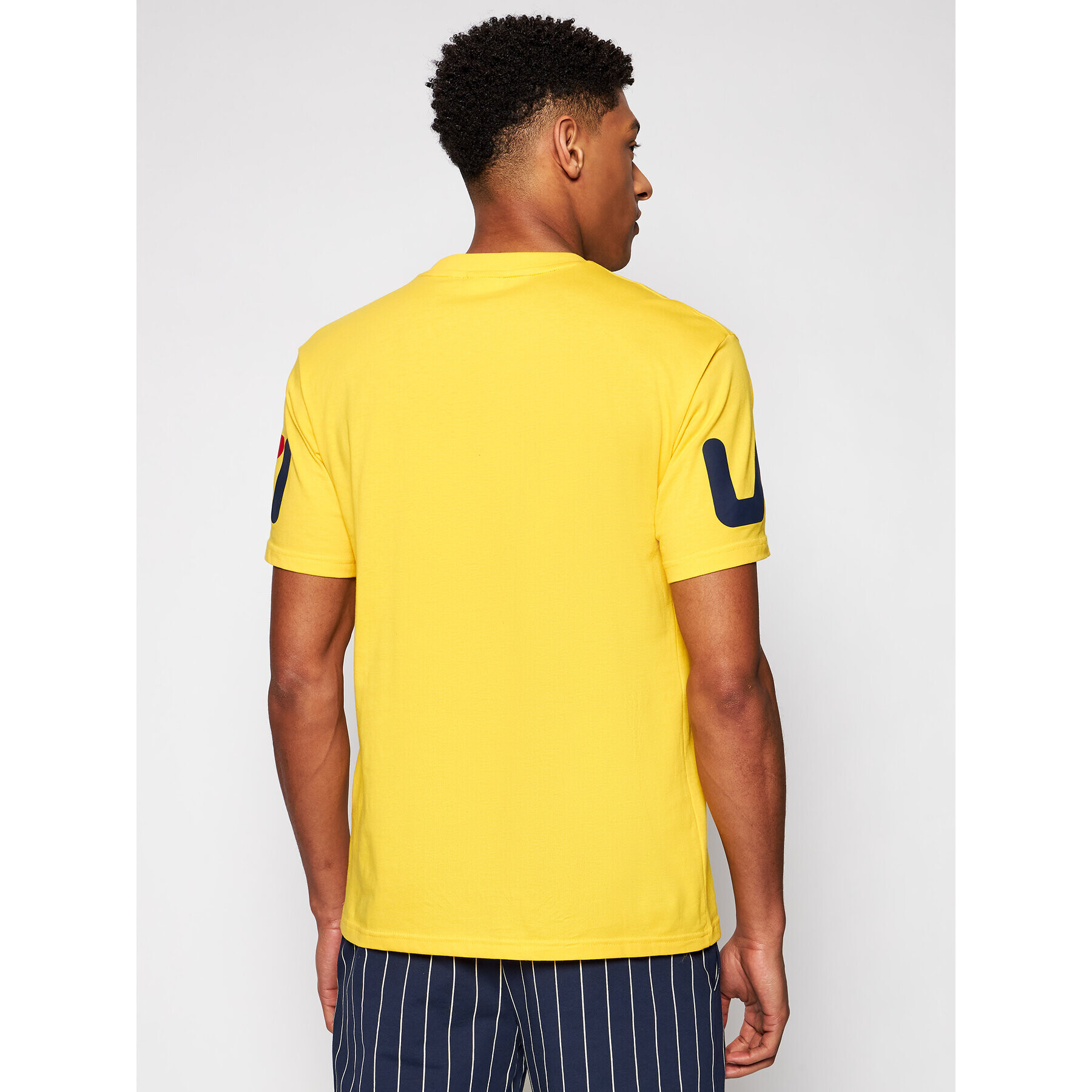 Fila T-Shirt Allan 688463 Žlutá Regular Fit - Pepit.cz