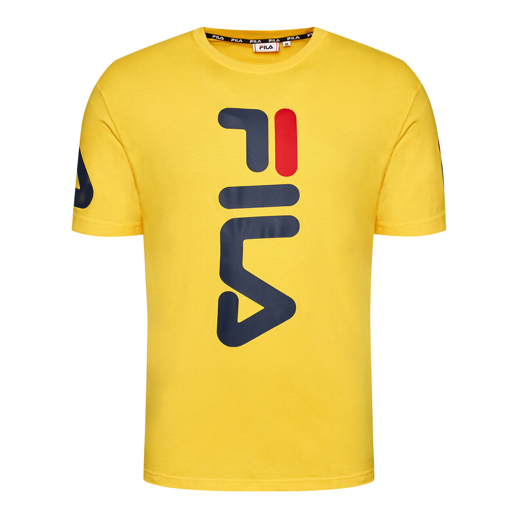 Fila T-Shirt Allan 688463 Žlutá Regular Fit - Pepit.cz