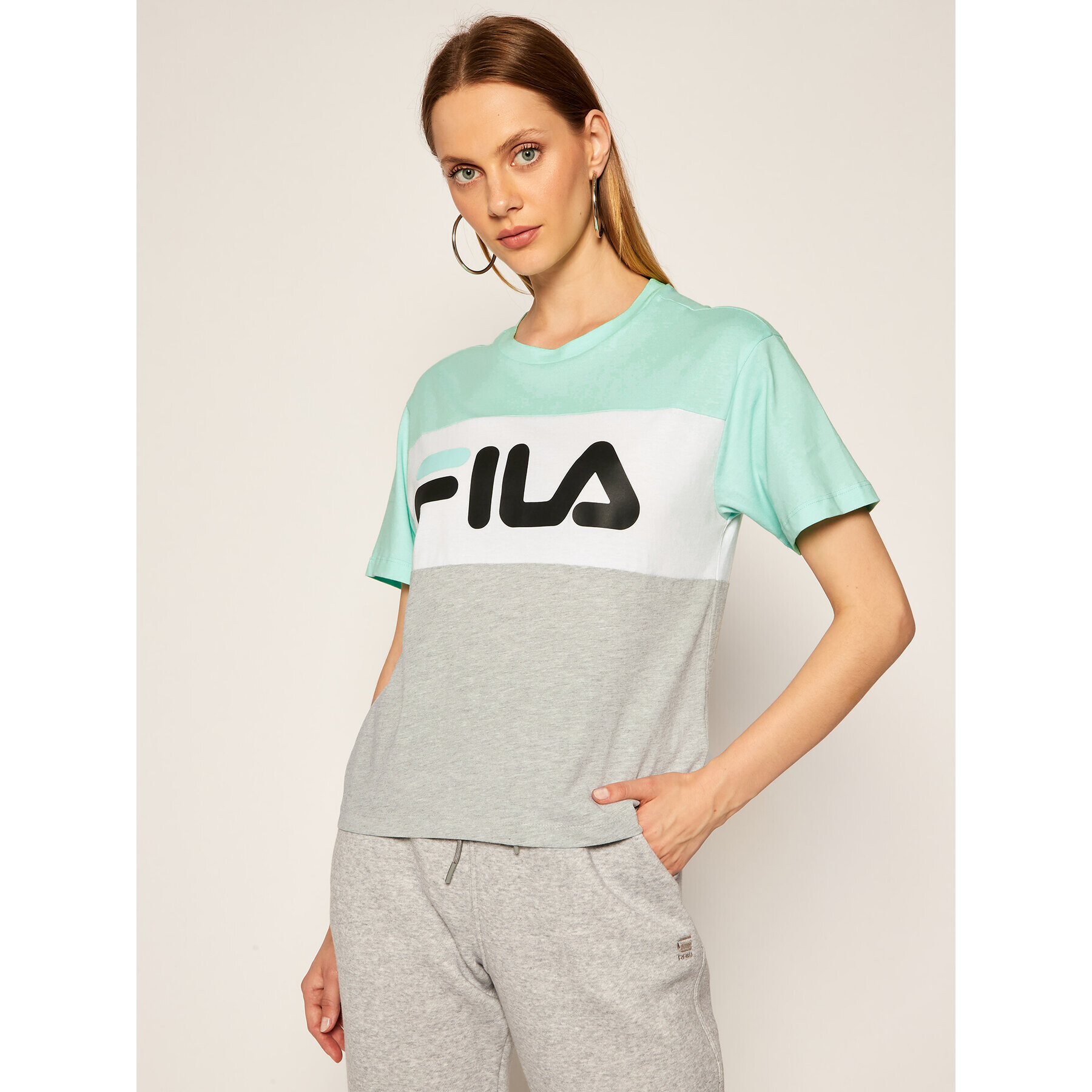 Fila T-Shirt Allison 682125 Barevná Regular Fit - Pepit.cz