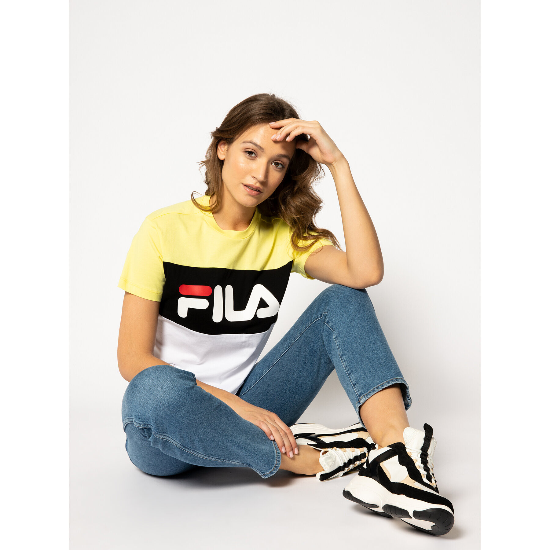 Fila T-Shirt Allison 682125 Barevná Regular Fit - Pepit.cz