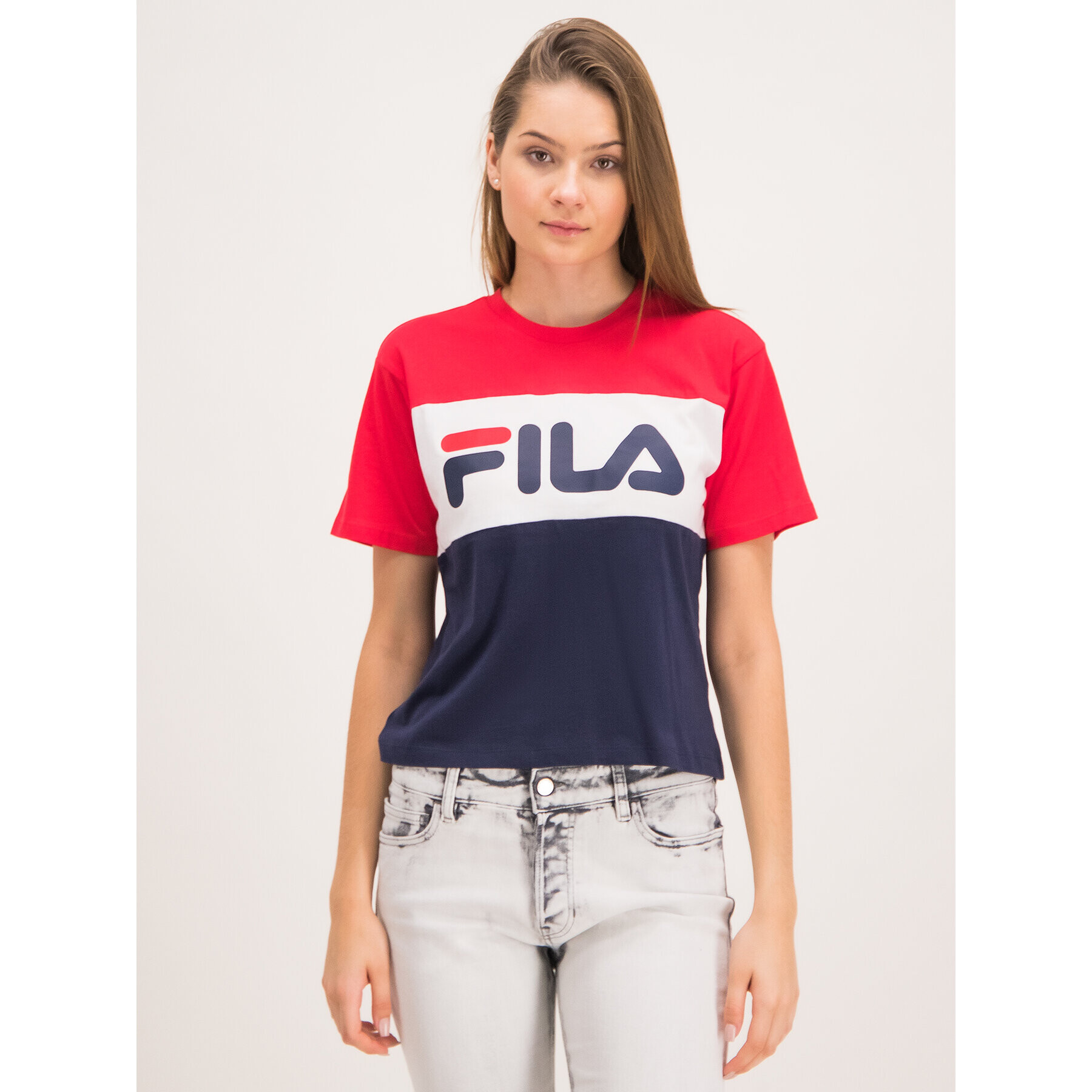 Fila T-Shirt Allison 682125 Barevná Regular Fit - Pepit.cz